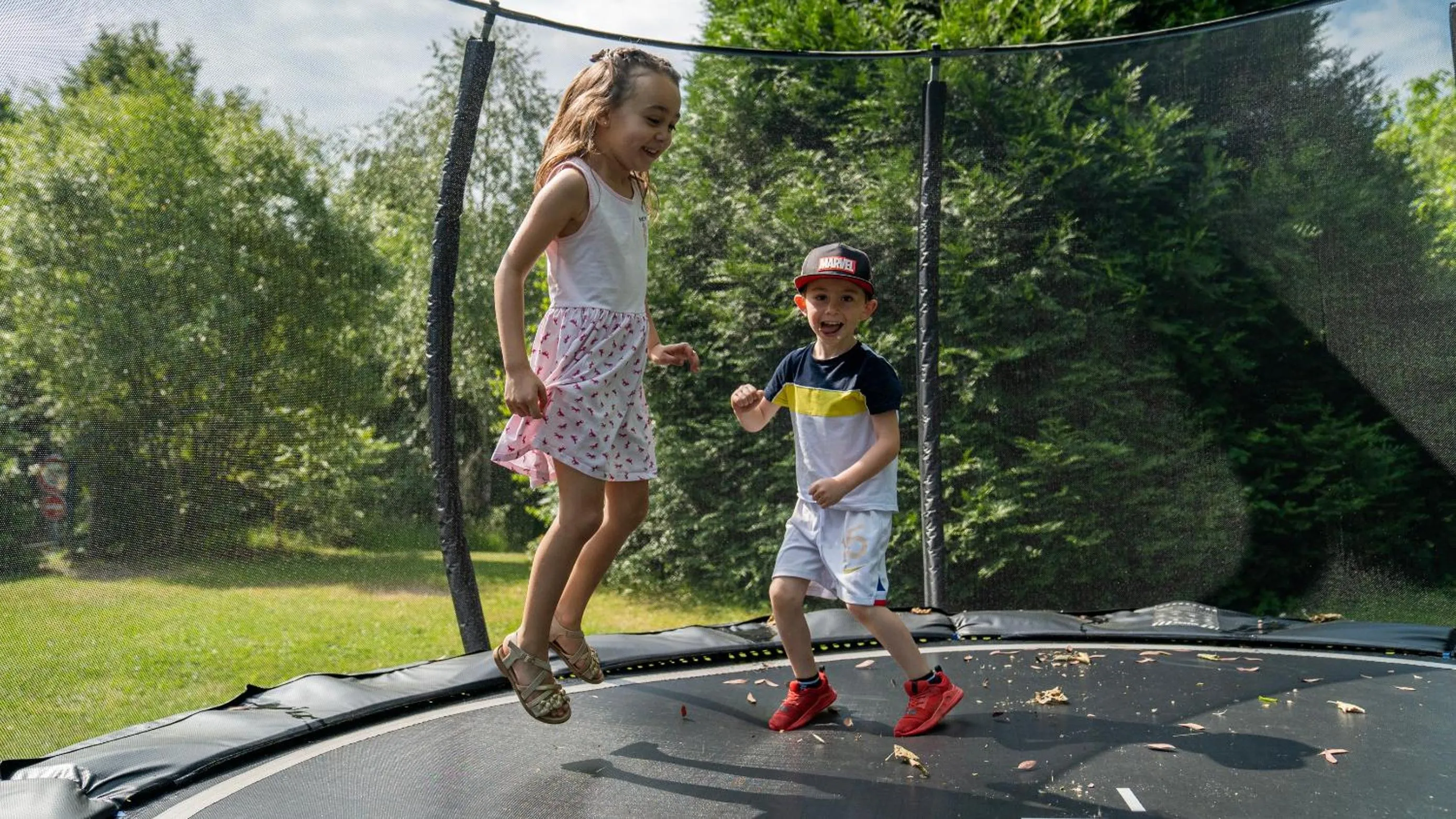 Family in Le Village des Monédières