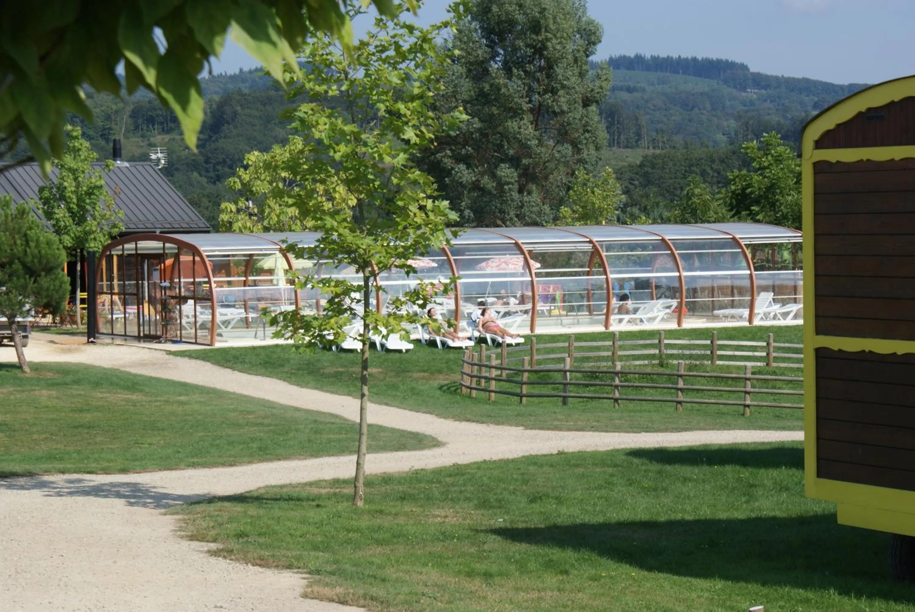 Swimming pool in Le Village des Monédières
