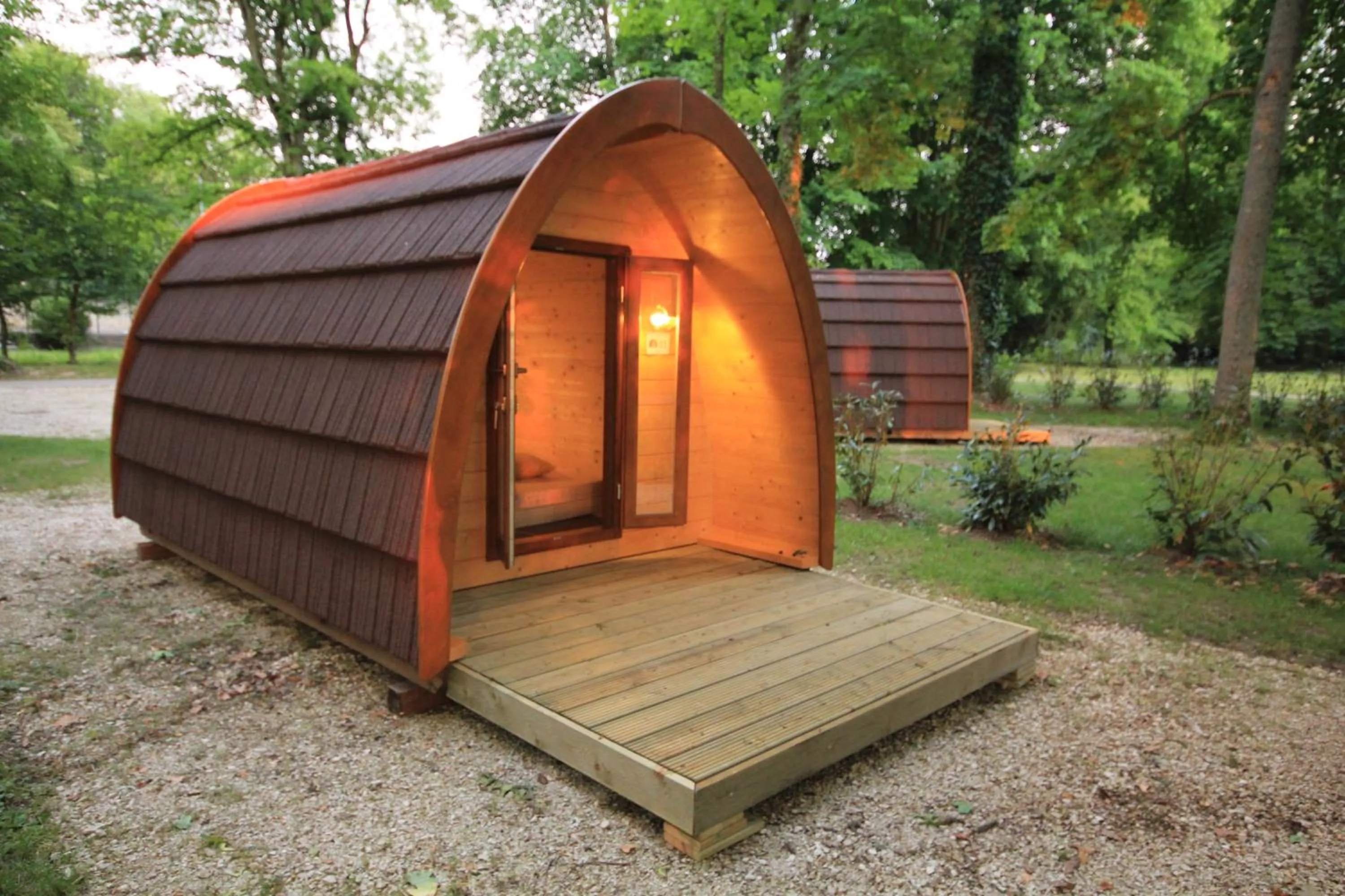 Garden view in Le Village des Monédières
