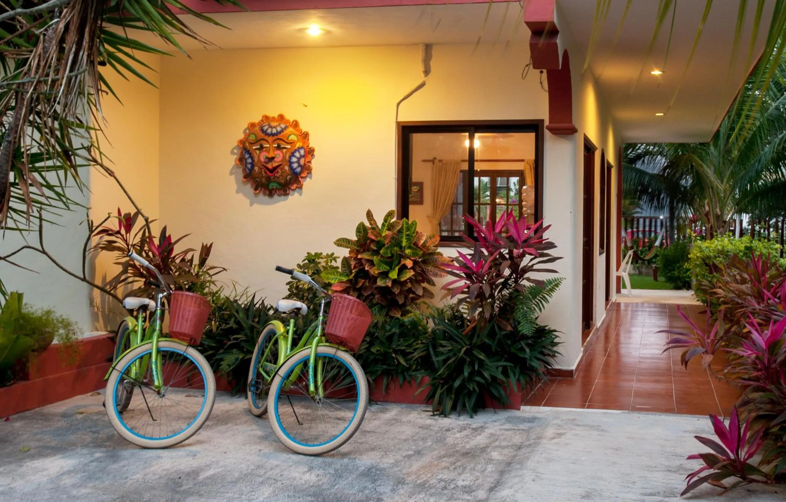 Cycling in Casa Anita - Relaxing Home Steps from the Puerto Morelos Beach