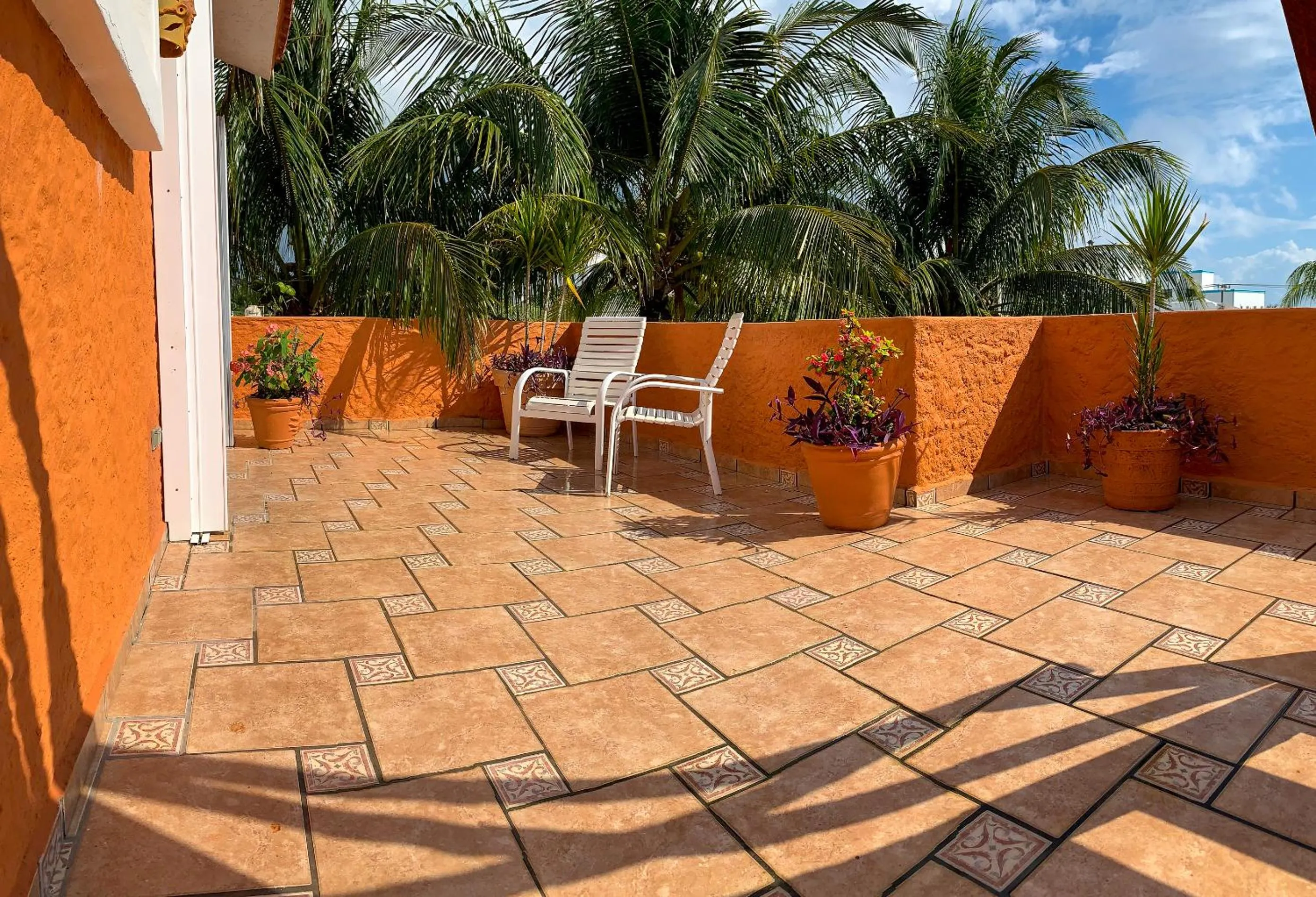 Balcony/Terrace in Casa Mulder - Steps to Beach Private Pool Ocean-View Roof