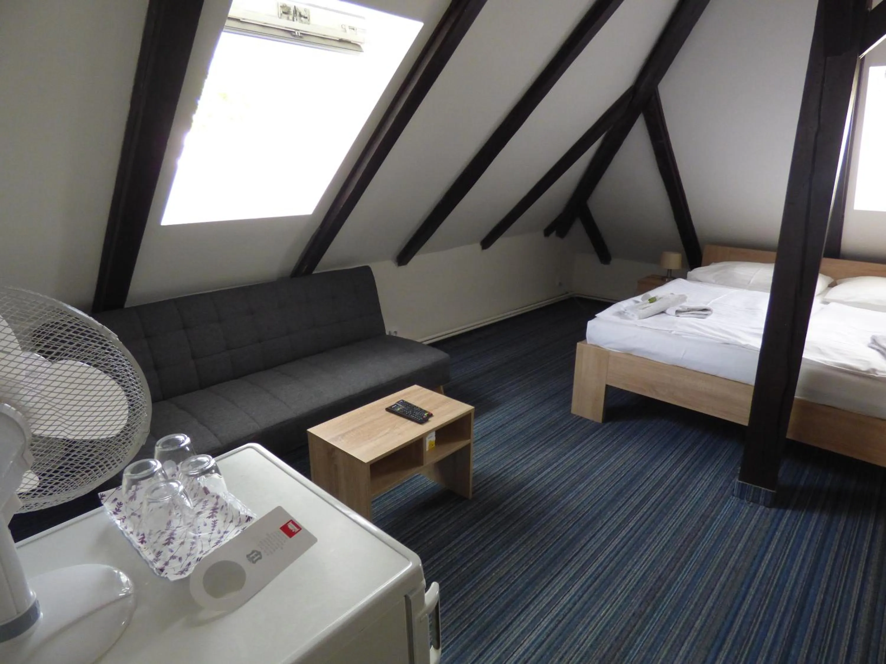 Bed in Hotel Svornost