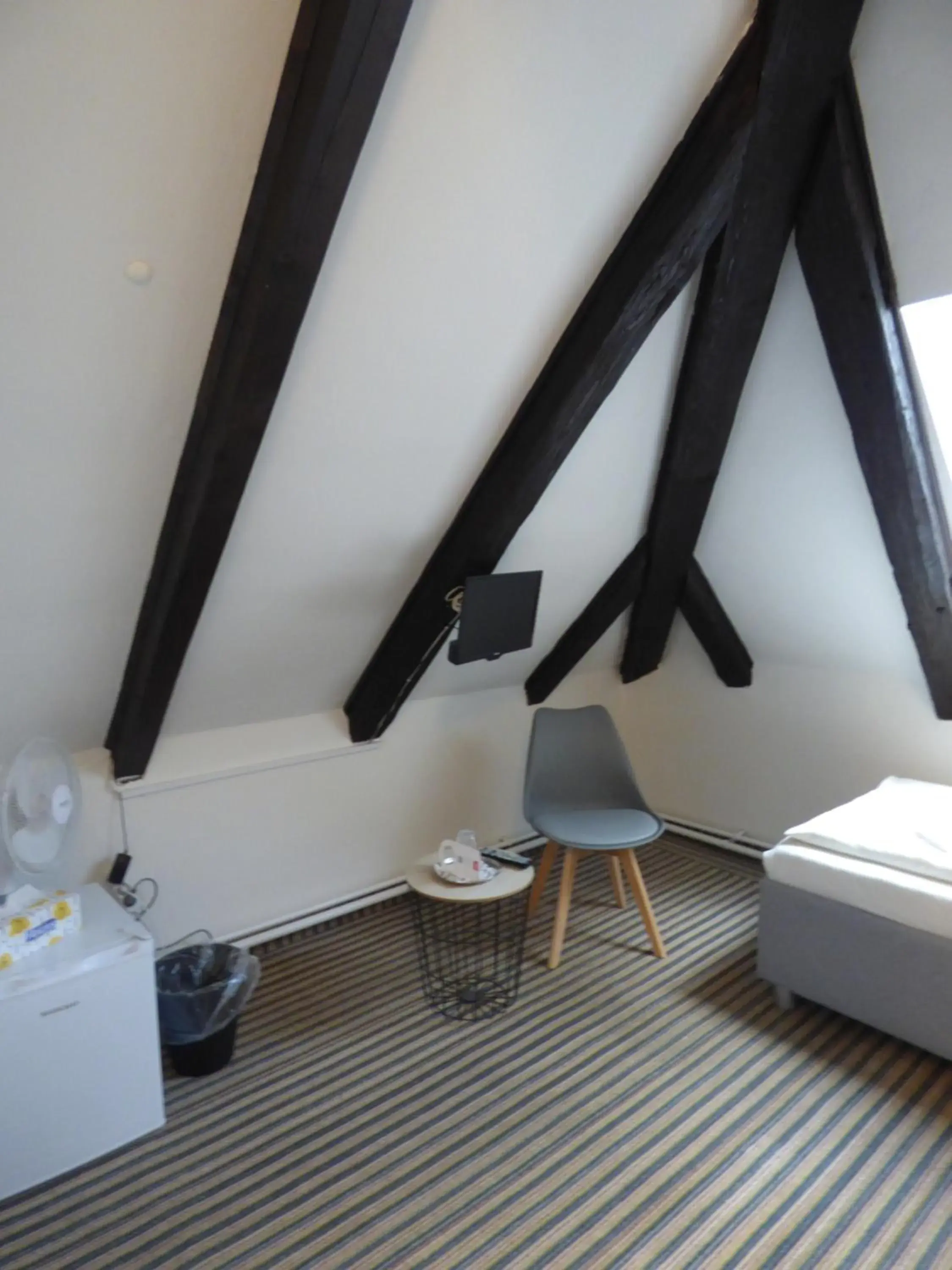 Seating area, Bed in Hotel Svornost Seating area, Bed in Hotel Svornost