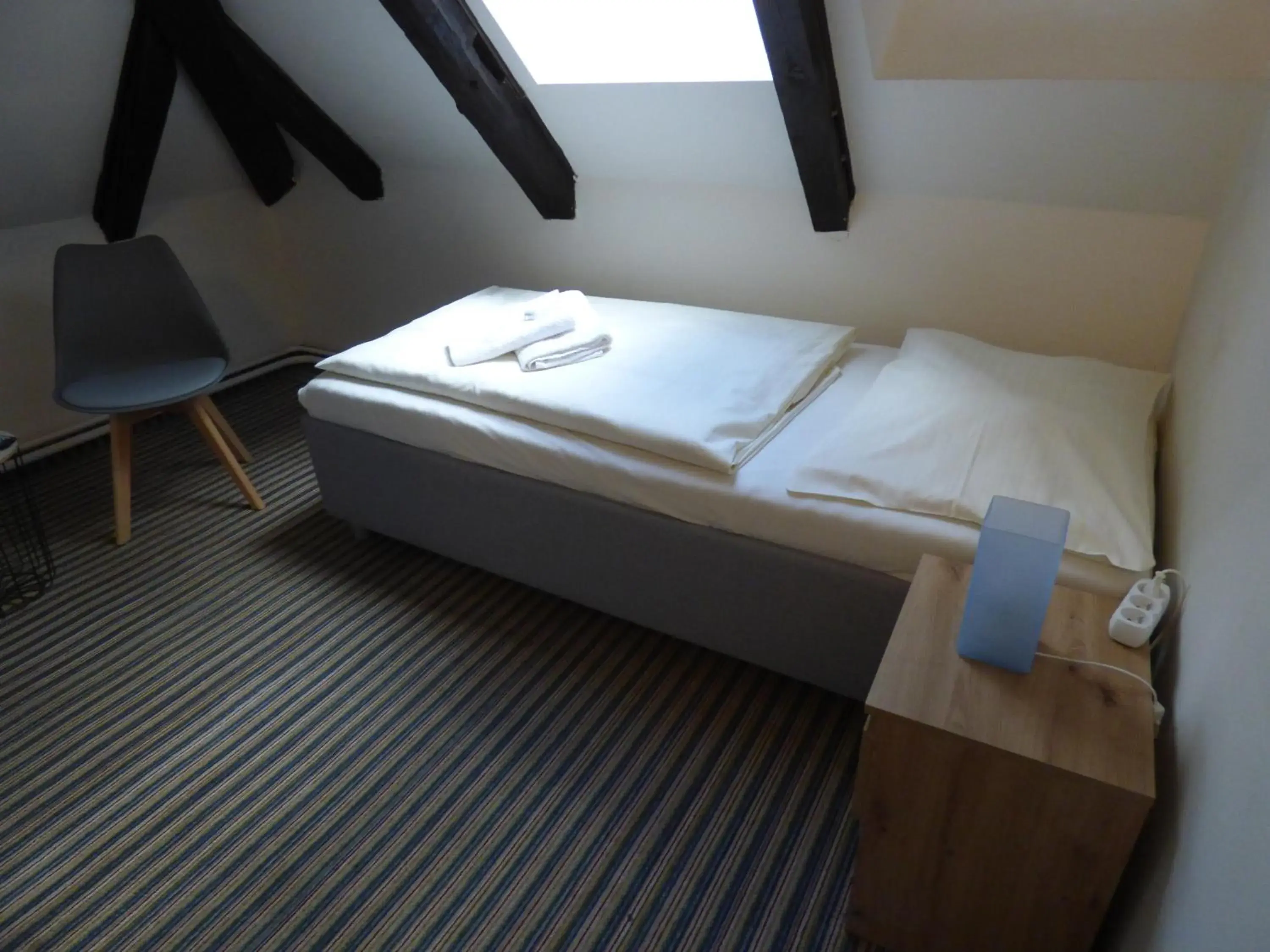 Bed in Hotel Svornost Bed in Hotel Svornost