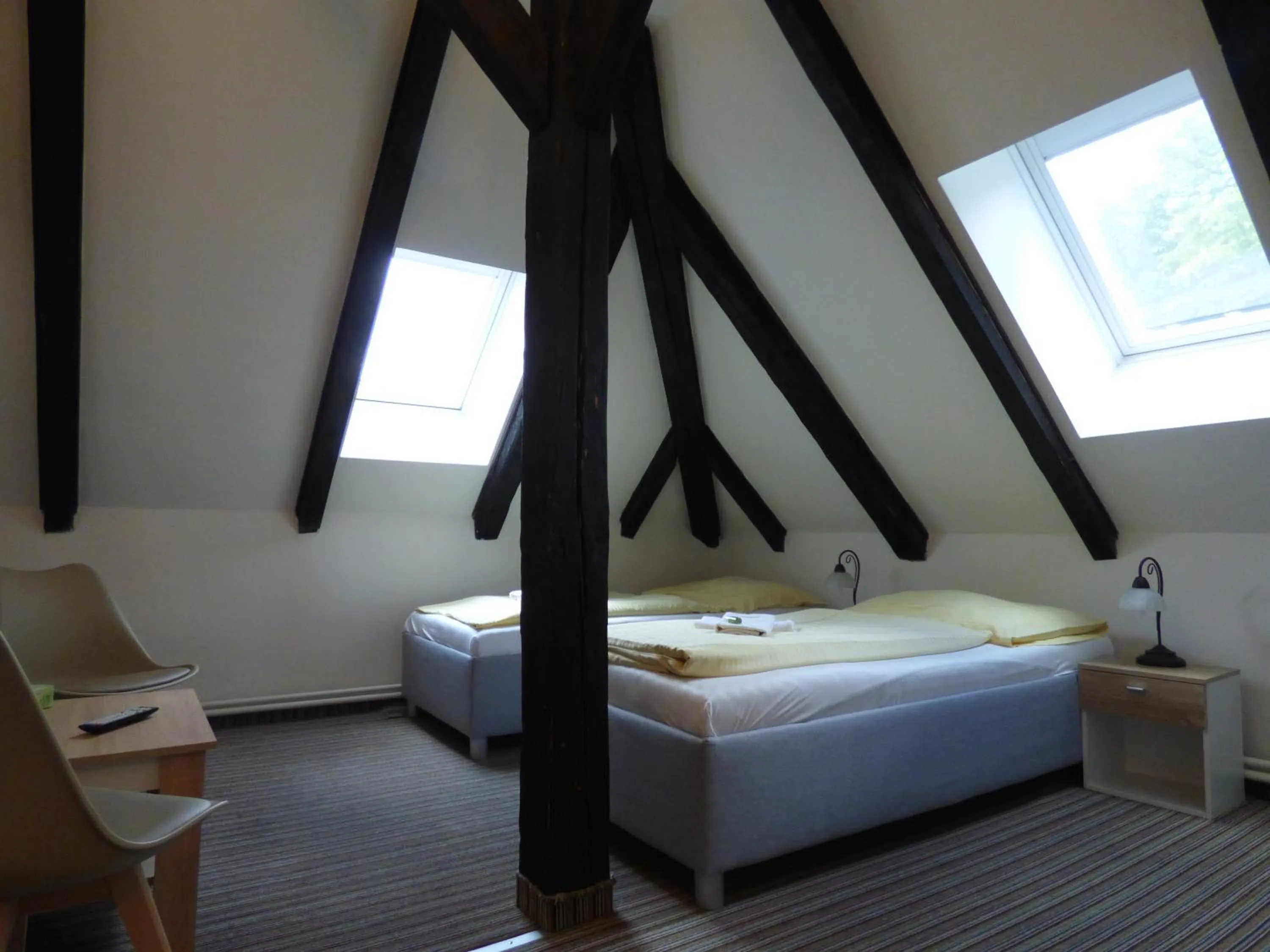 Bed in Hotel Svornost