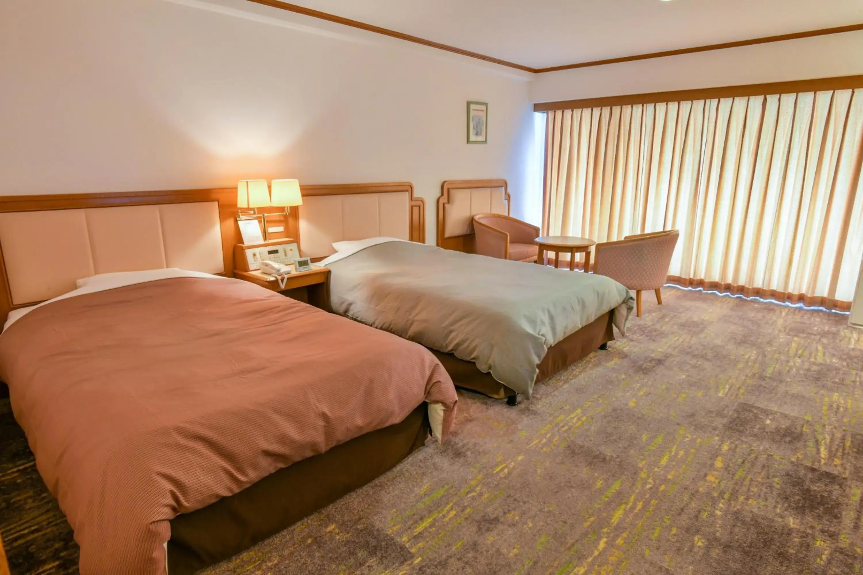 Photo of the whole room, Bed in Shibushiwan Daikoku Resort Hotel Photo of the whole room, Bed in Shibushiwan Daikoku Resort Hotel