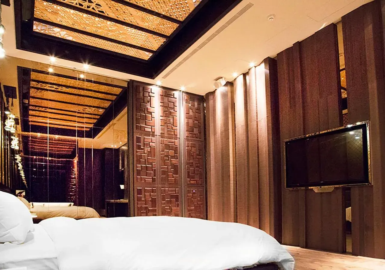 Bed in Royal Group Motel Feng Shan Branch Bed in Royal Group Motel Feng Shan Branch