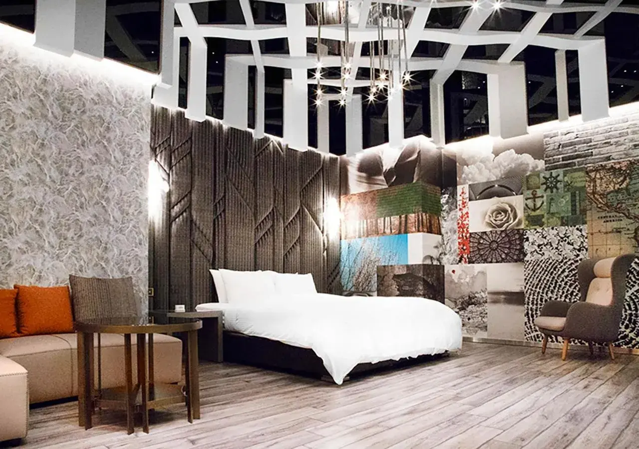 Bed in Royal Group Motel Feng Shan Branch Bed in Royal Group Motel Feng Shan Branch