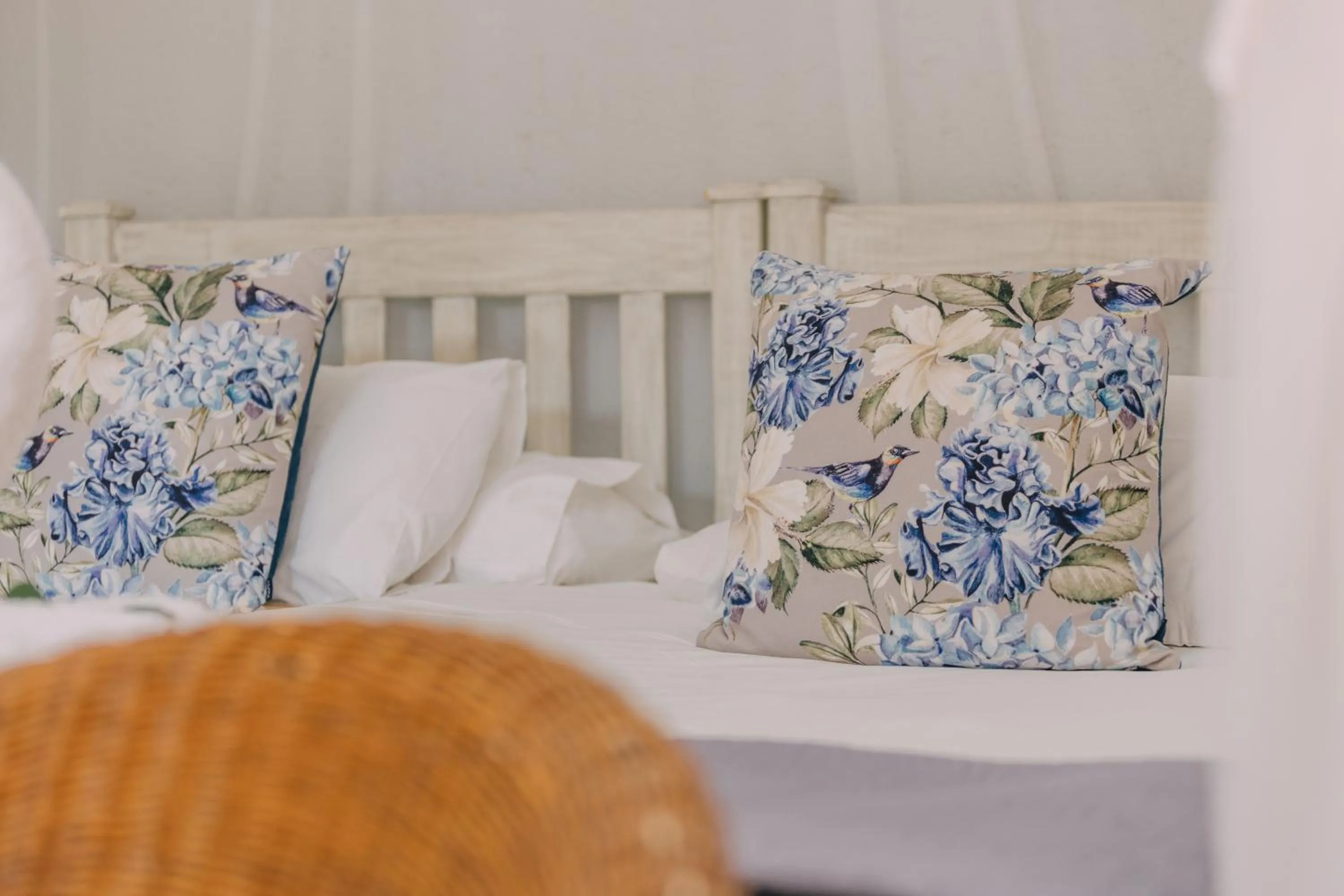 Decorative detail, Bed in Beetleloop Guest House