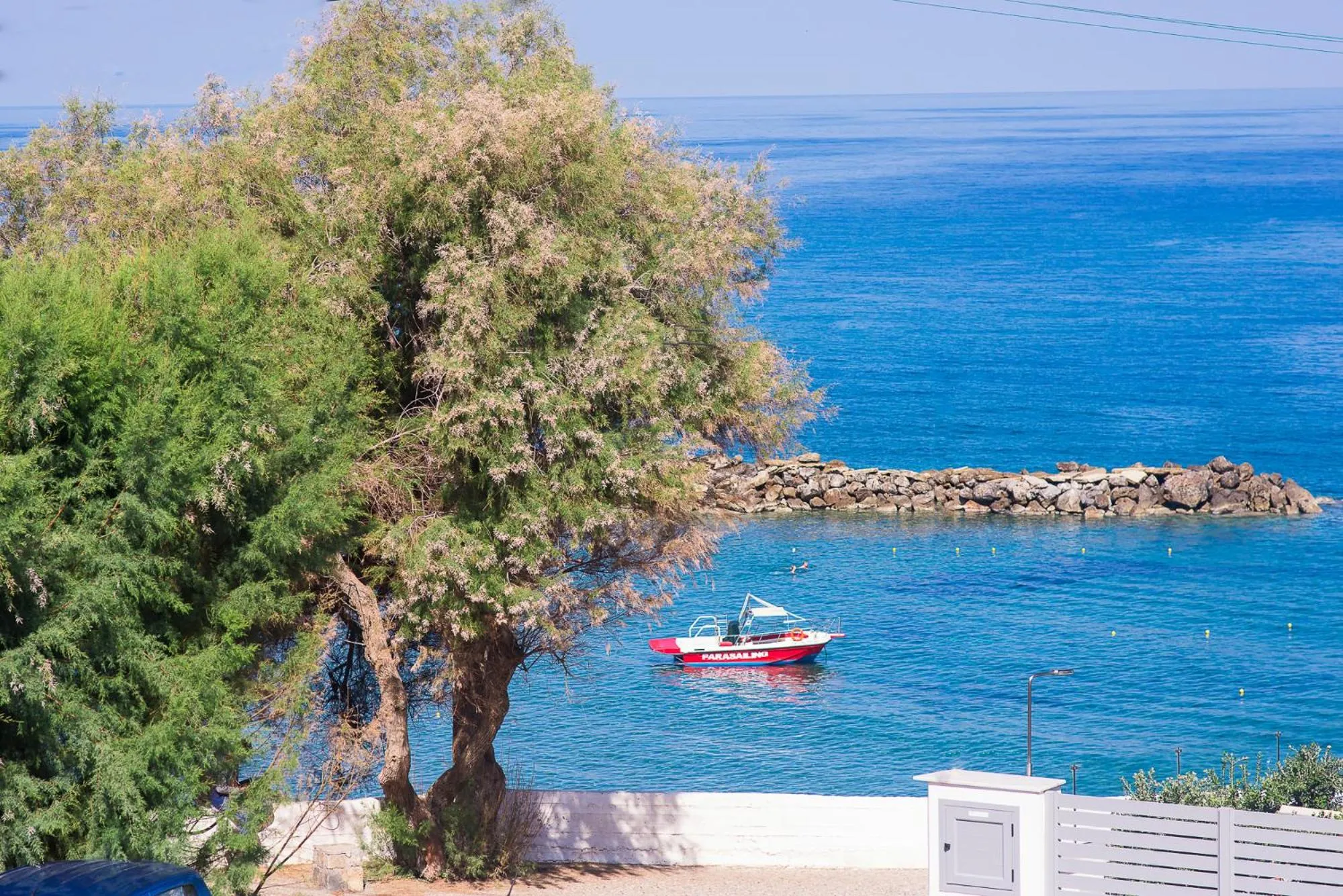 Sea view in Panormo Beach Hotel