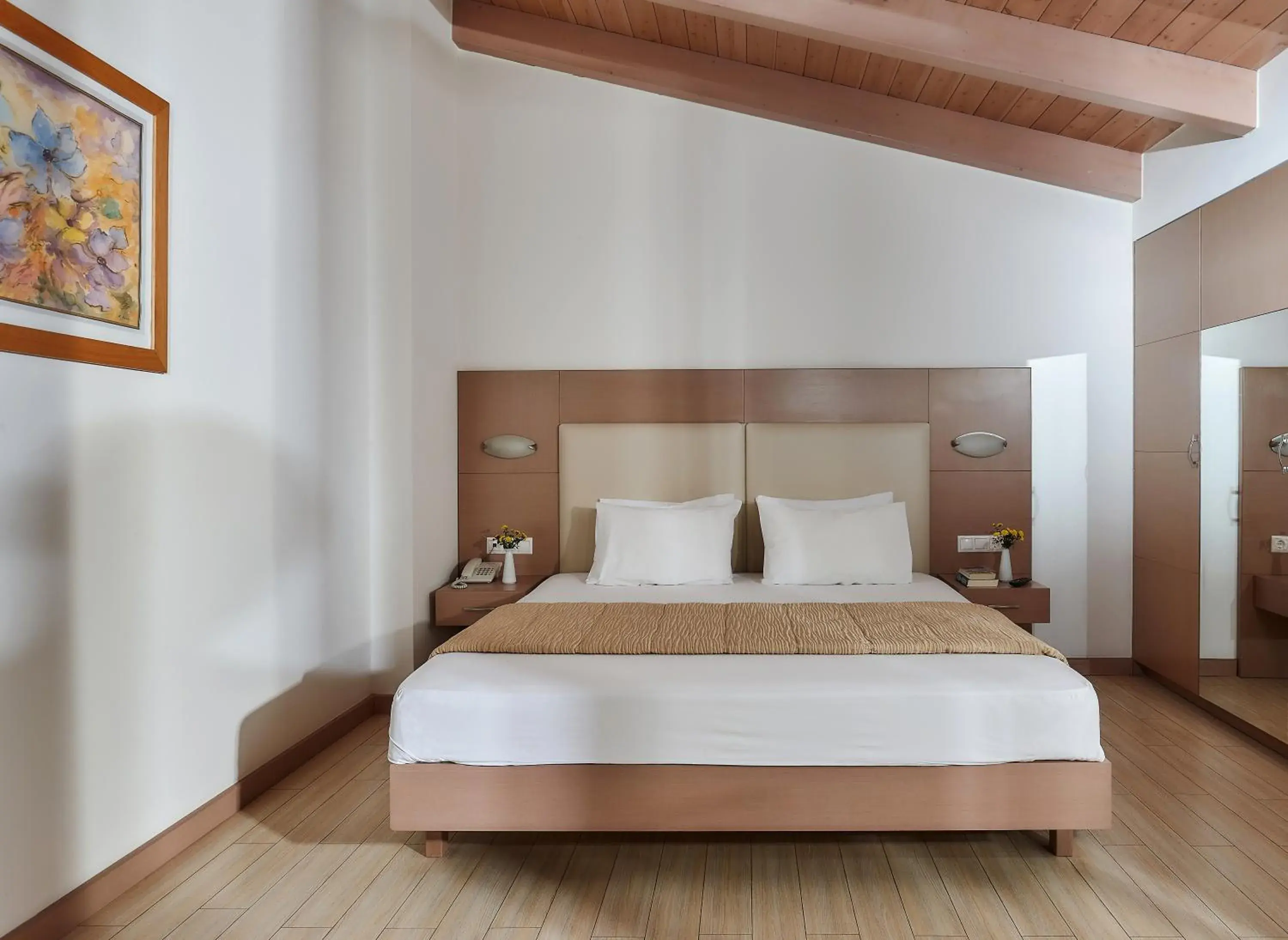 Double or Twin Room with Sea View in Panormo Beach Hotel Double or Twin Room with Sea View in Panormo Beach Hotel