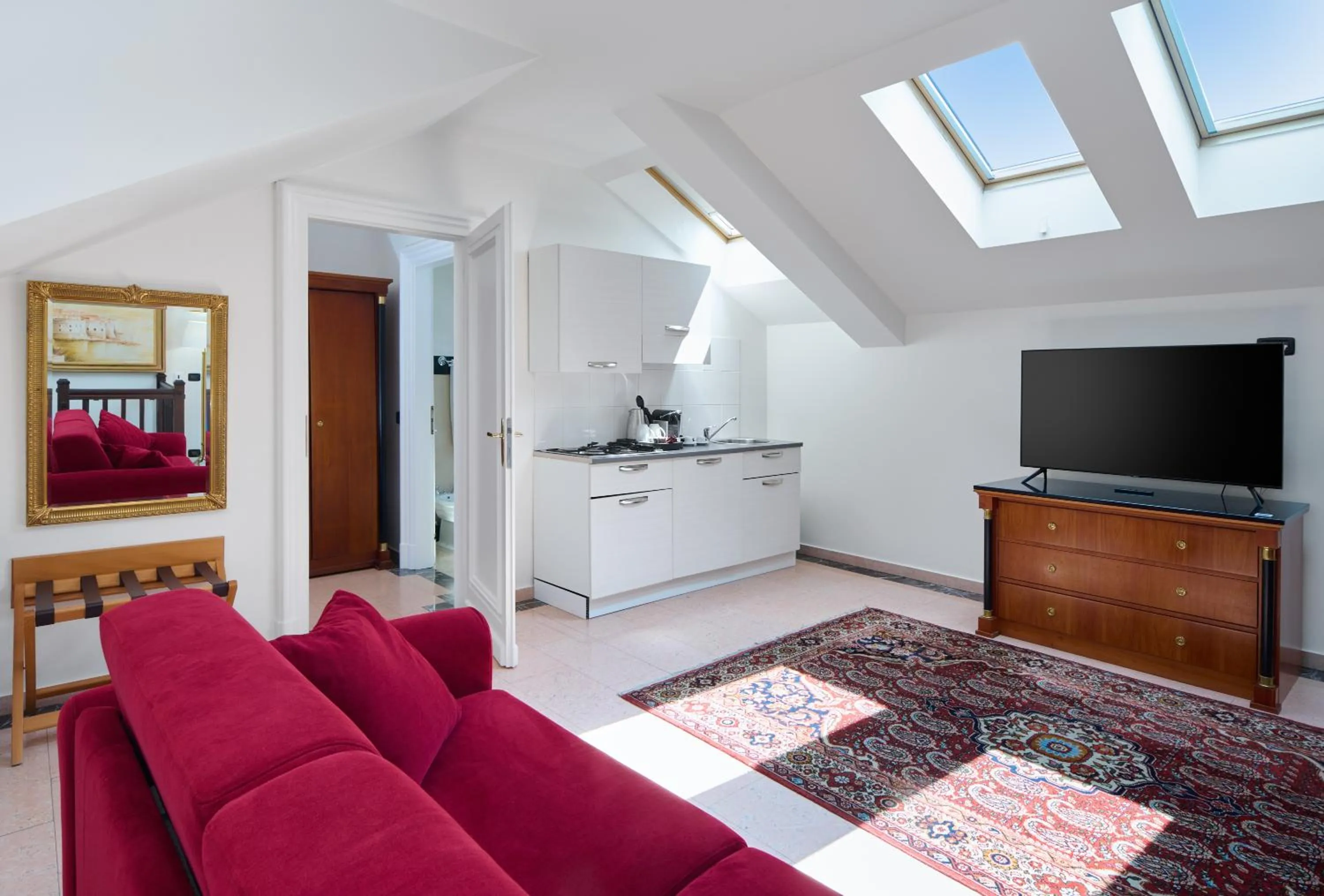 Bedroom in Hotel Leon D´Oro