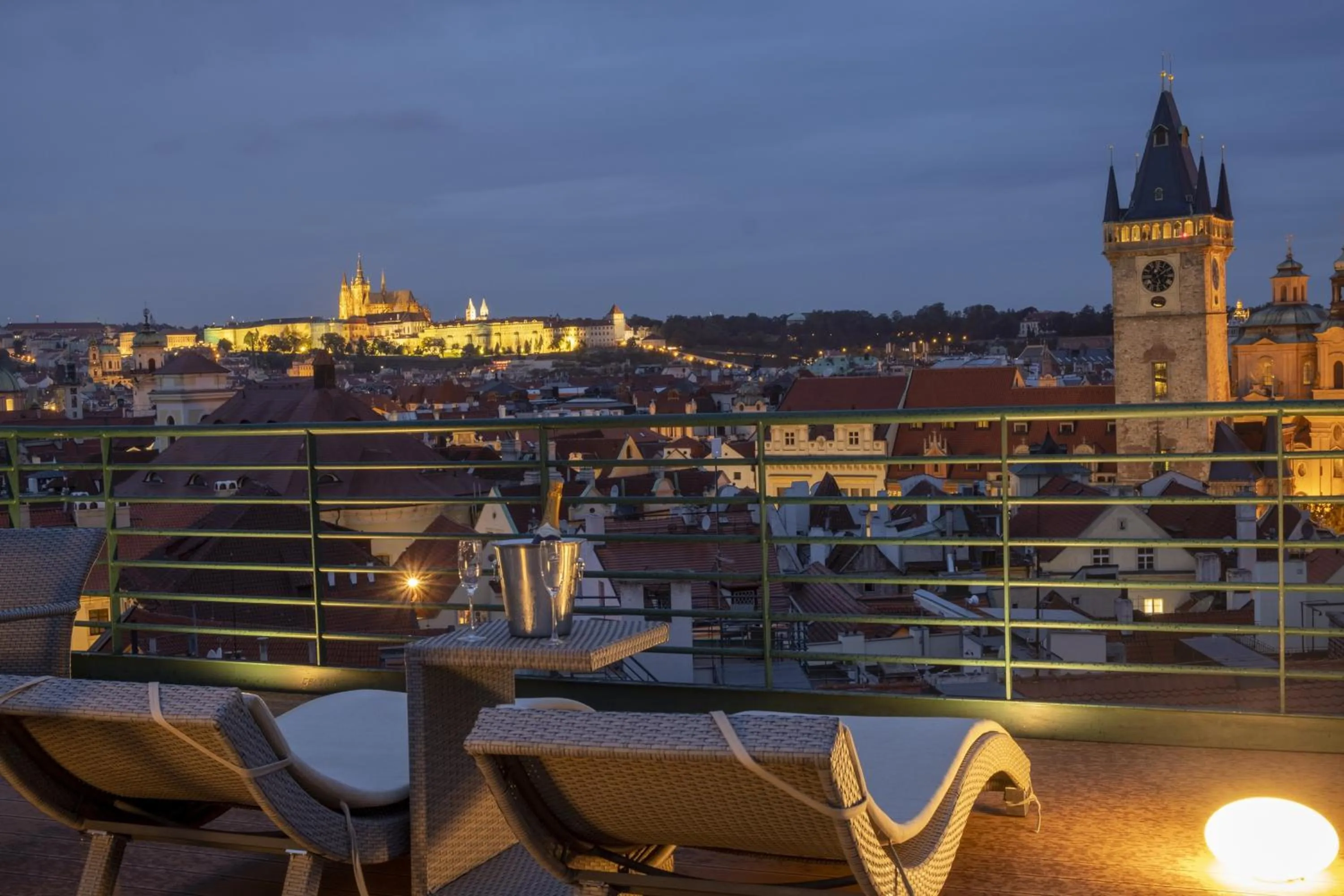 Balcony/Terrace in Hotel Leon D´Oro