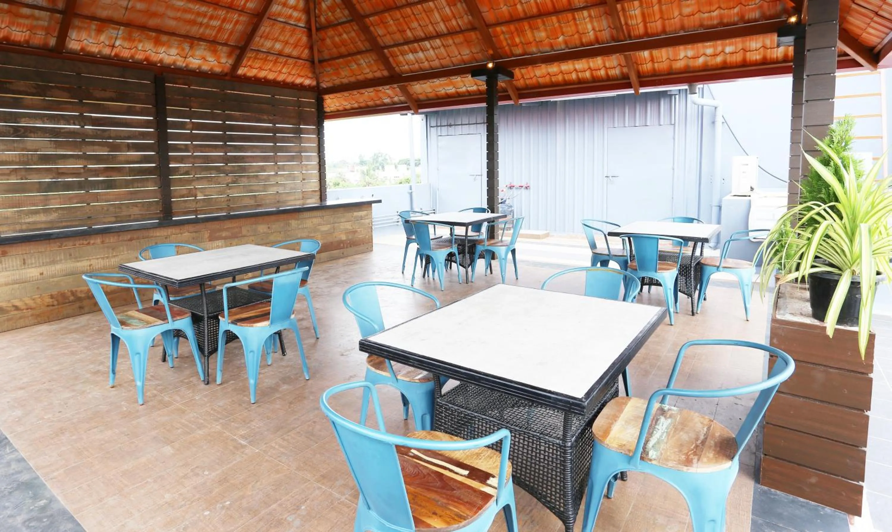 Restaurant/places to eat in Treebo Pechis Castle