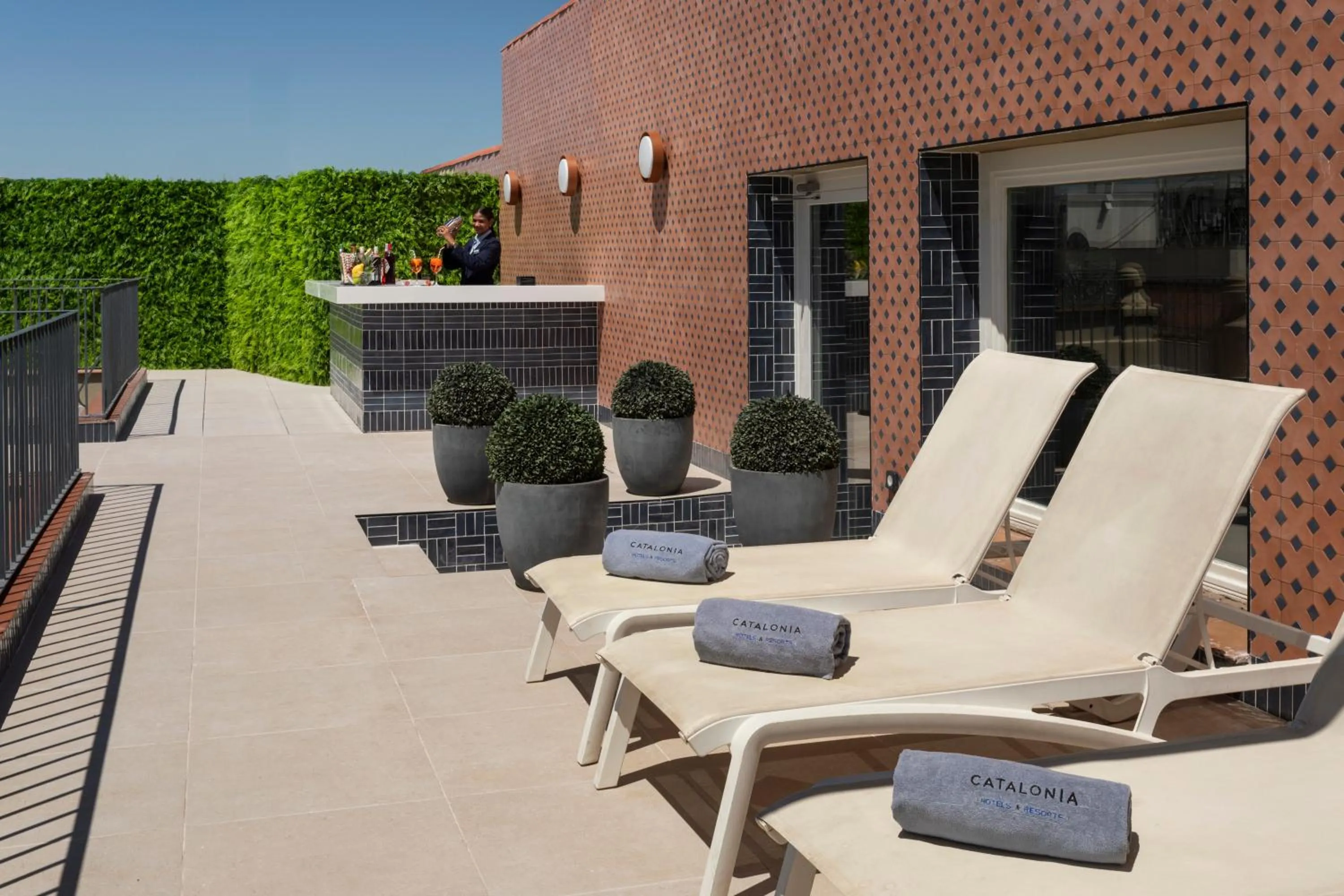 Solarium in Catalonia Atocha