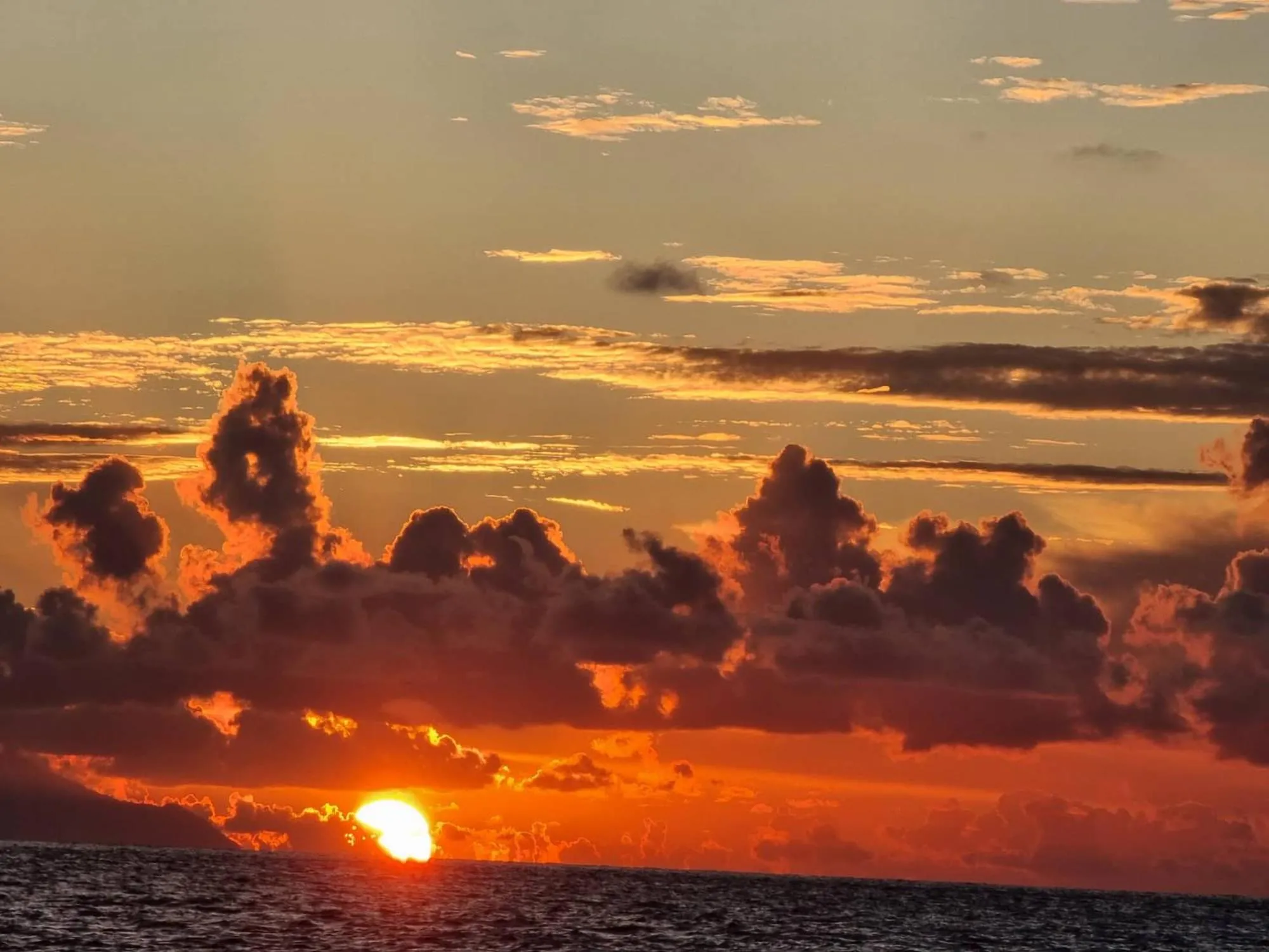 Sunset in Mirella Villa Island Princess Villa
