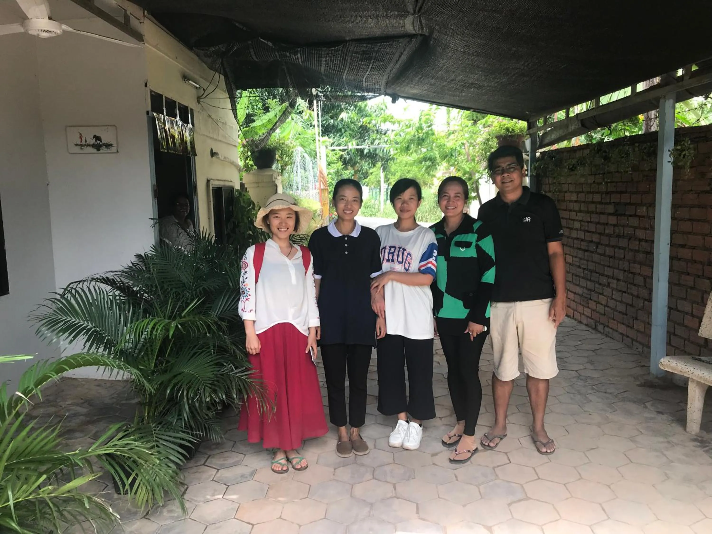 Staff in Siem Reap Homesteading