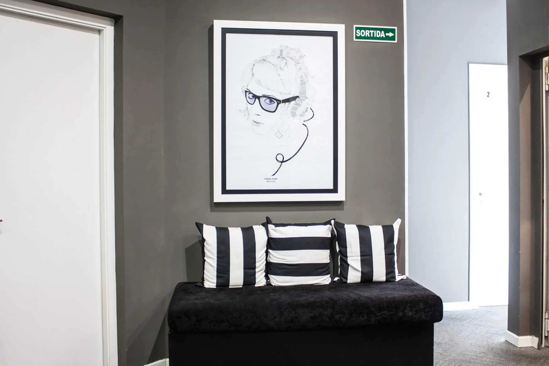 Lobby or reception in Hostal Boutique Khronos