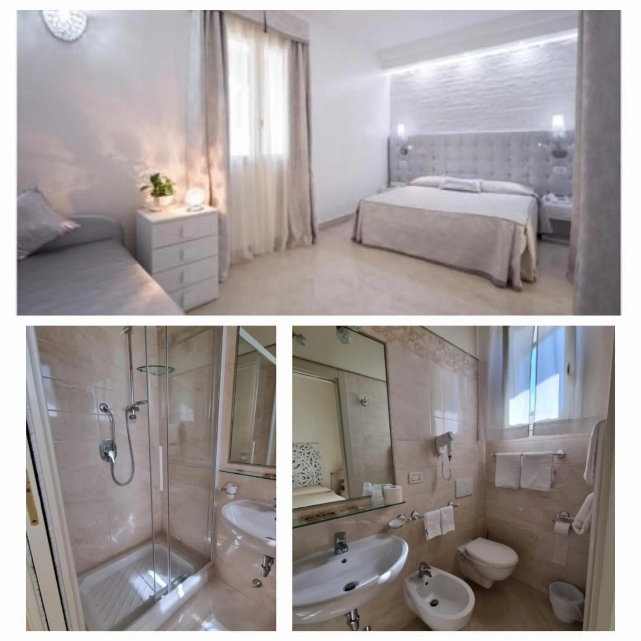 Bed in Hotel Azzurra