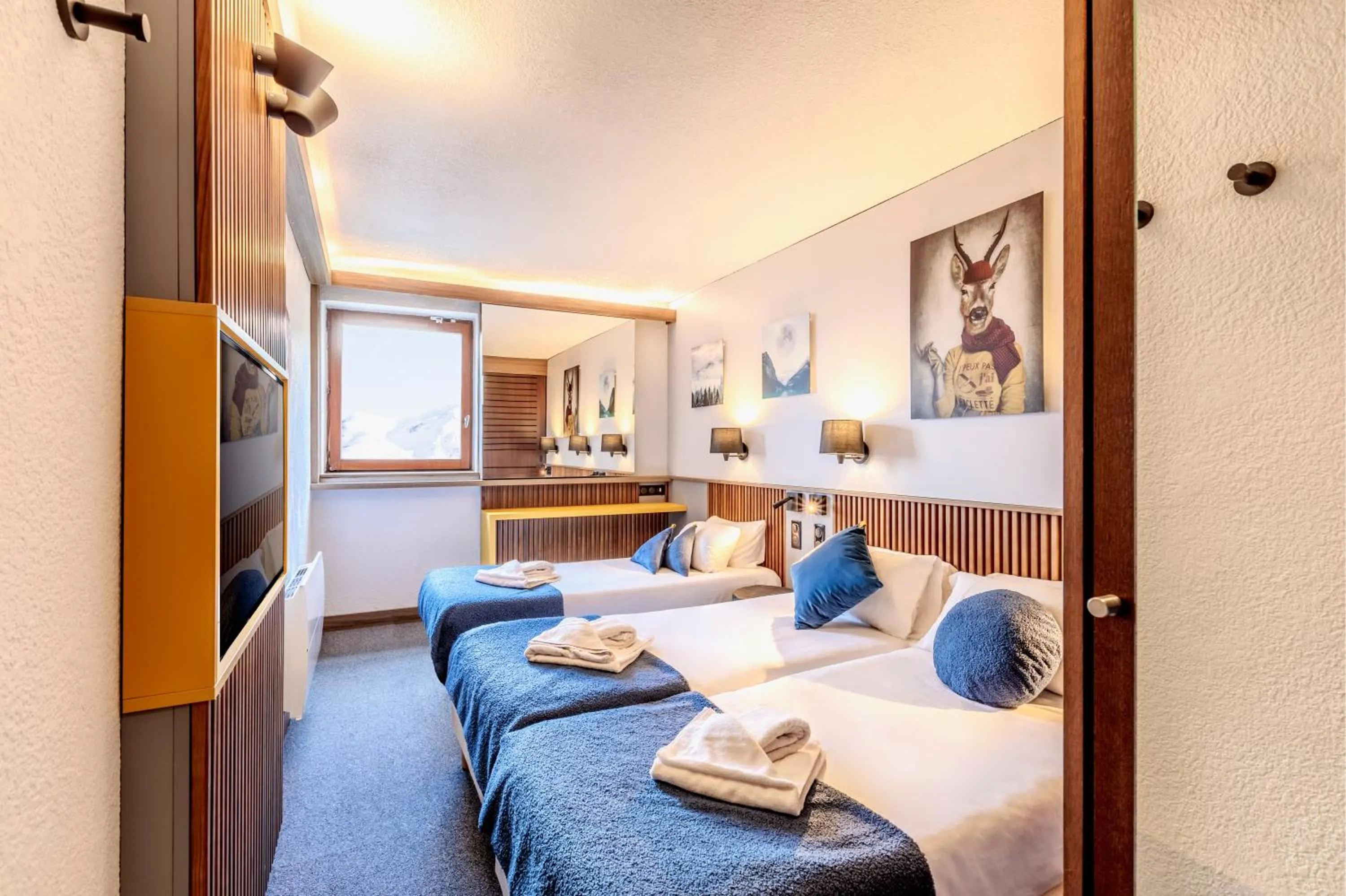 Bed in Hôtel Club MMV Altitude
