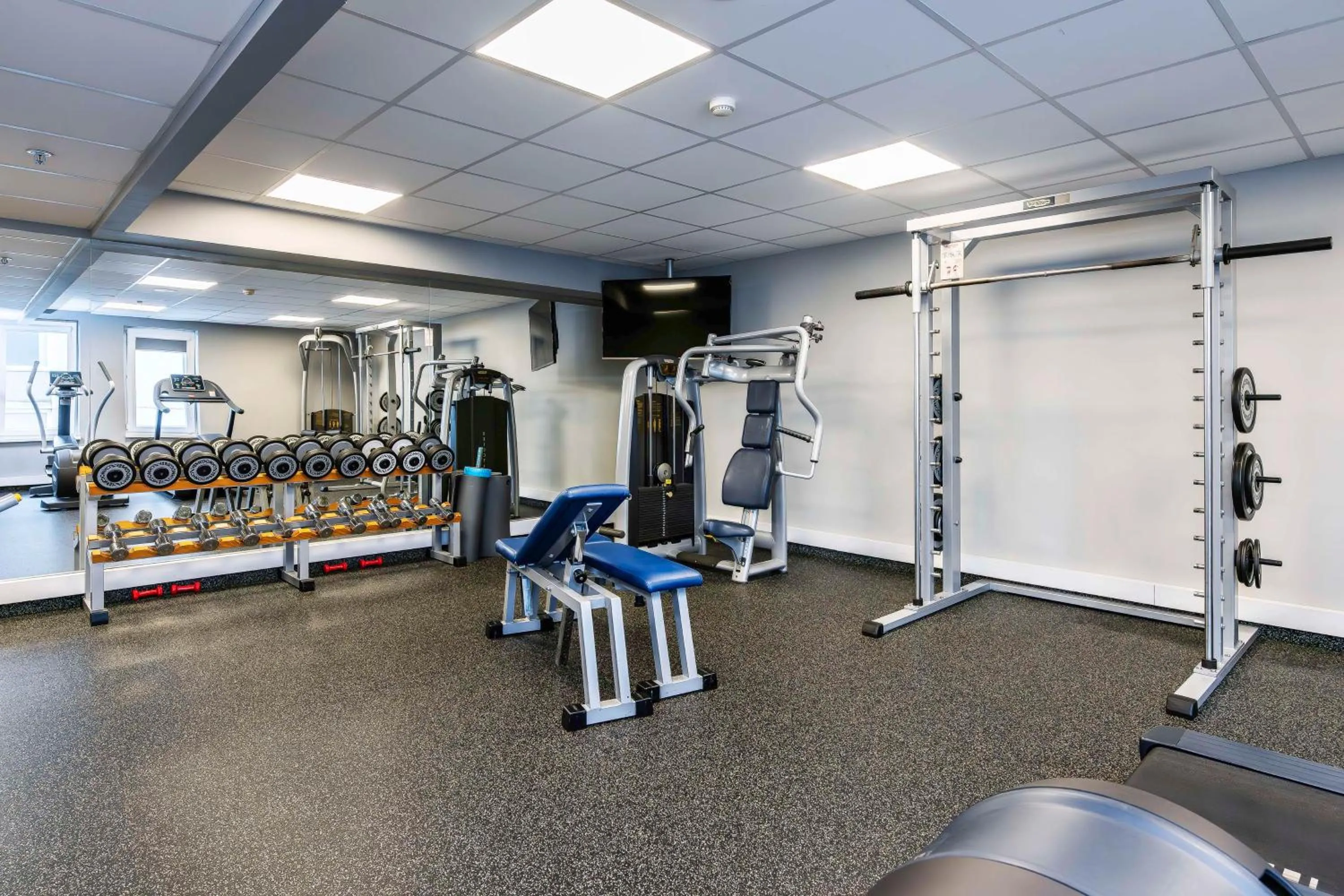 Fitness centre/facilities in Radisson Hotel Kaunas