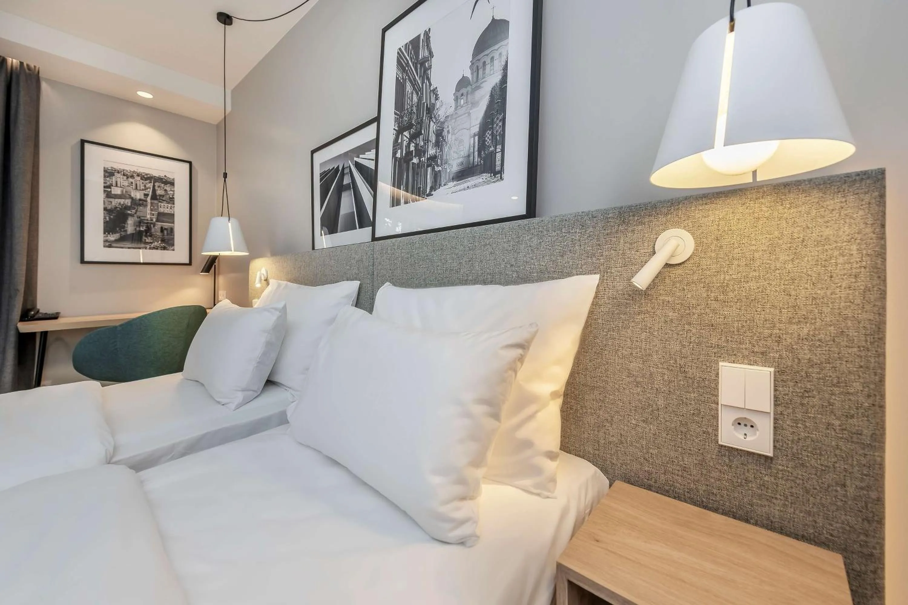 Bedroom, Bed in Radisson Hotel Kaunas