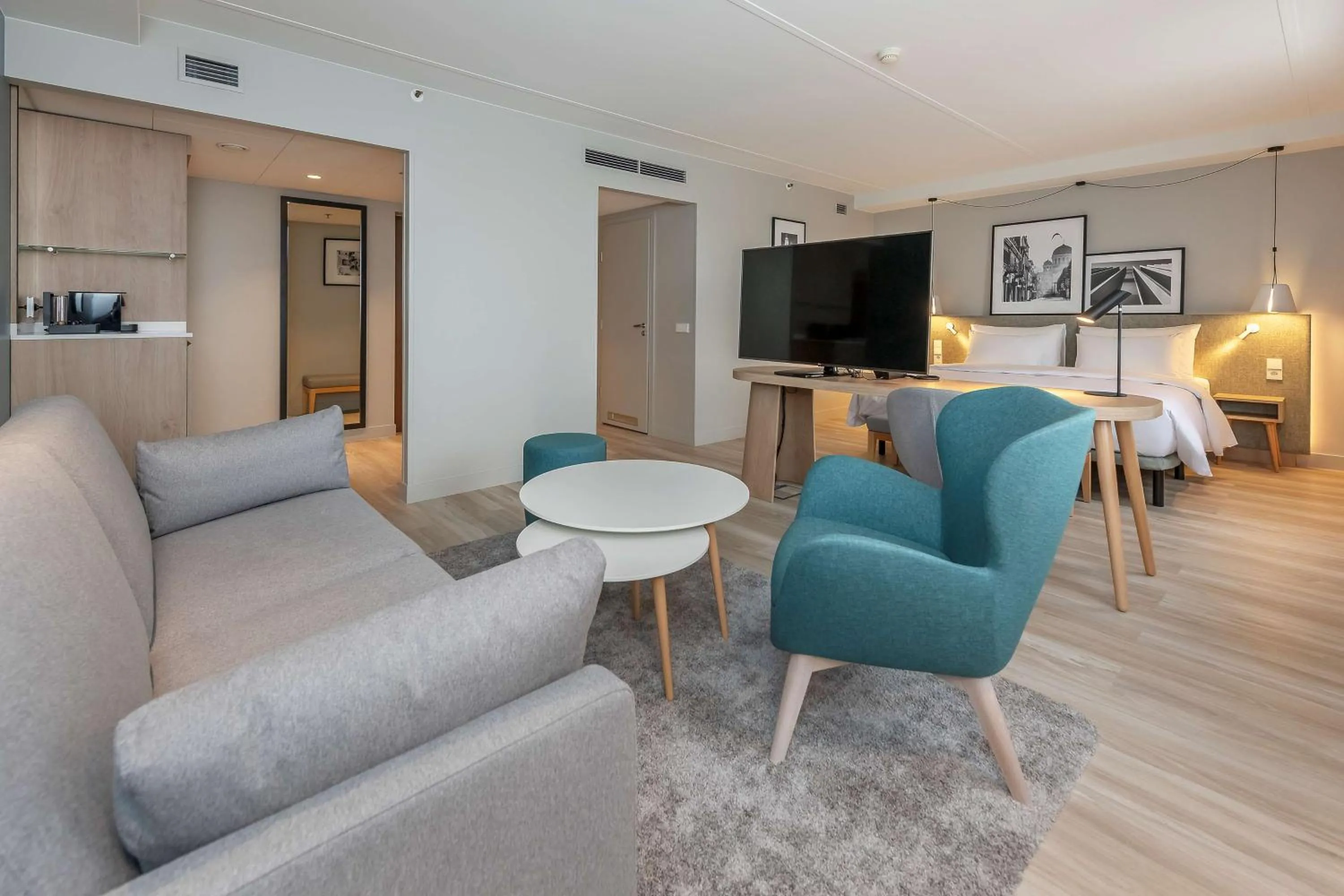 Seating area in Radisson Hotel Kaunas