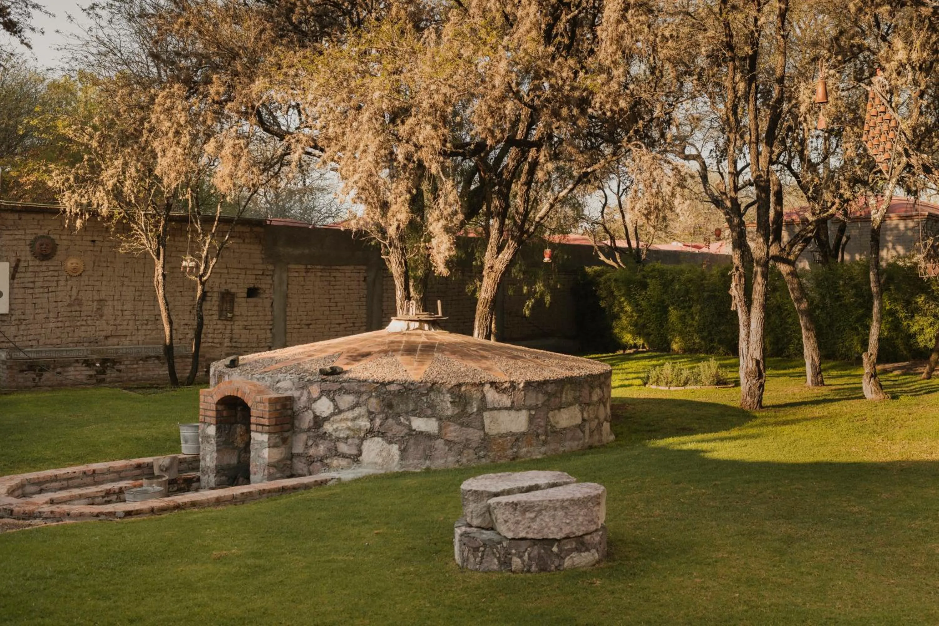 Garden in Hacienda Sepulveda Hotel & Spa