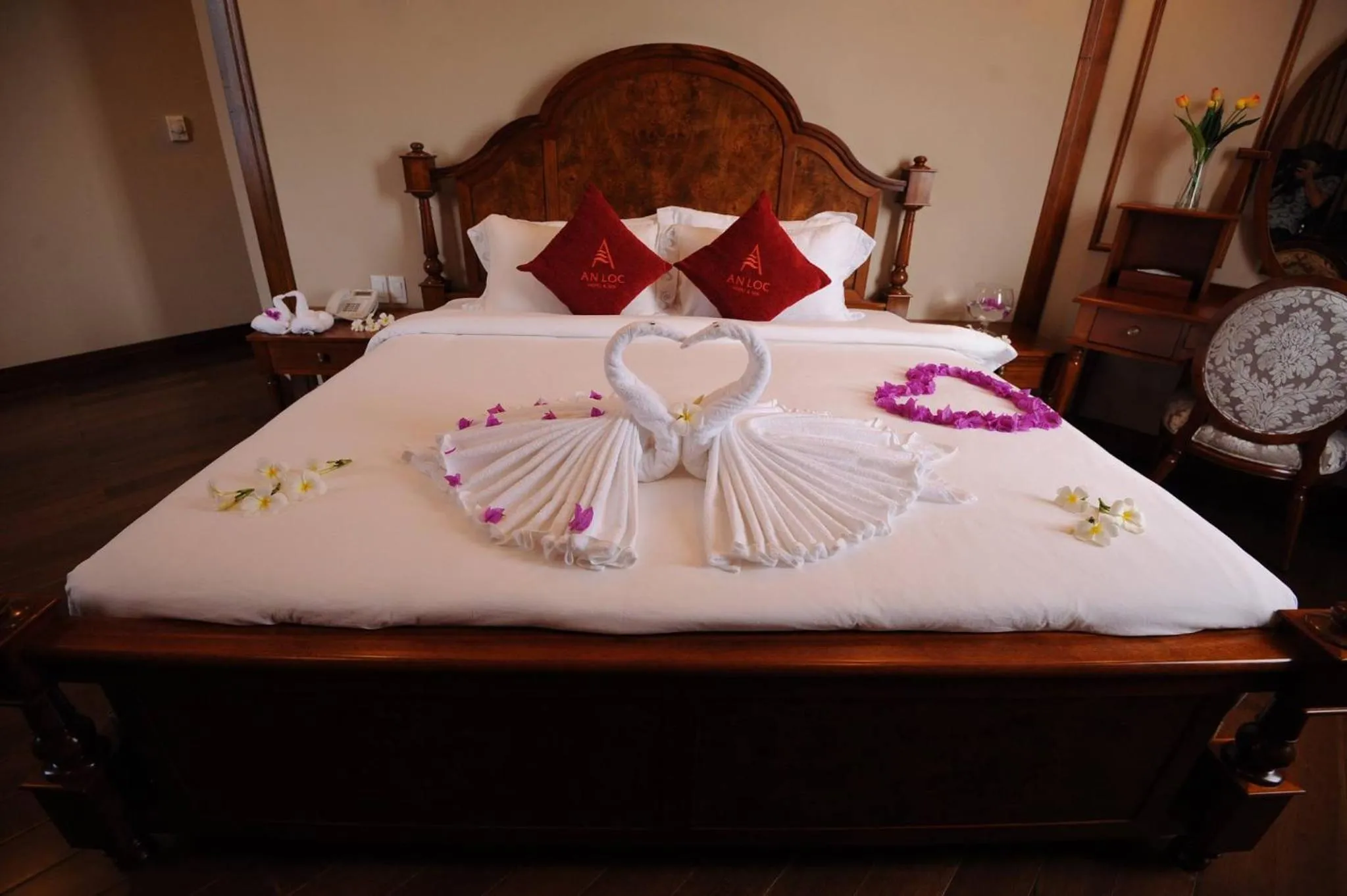 Bed in An Loc Hotel & Spa
