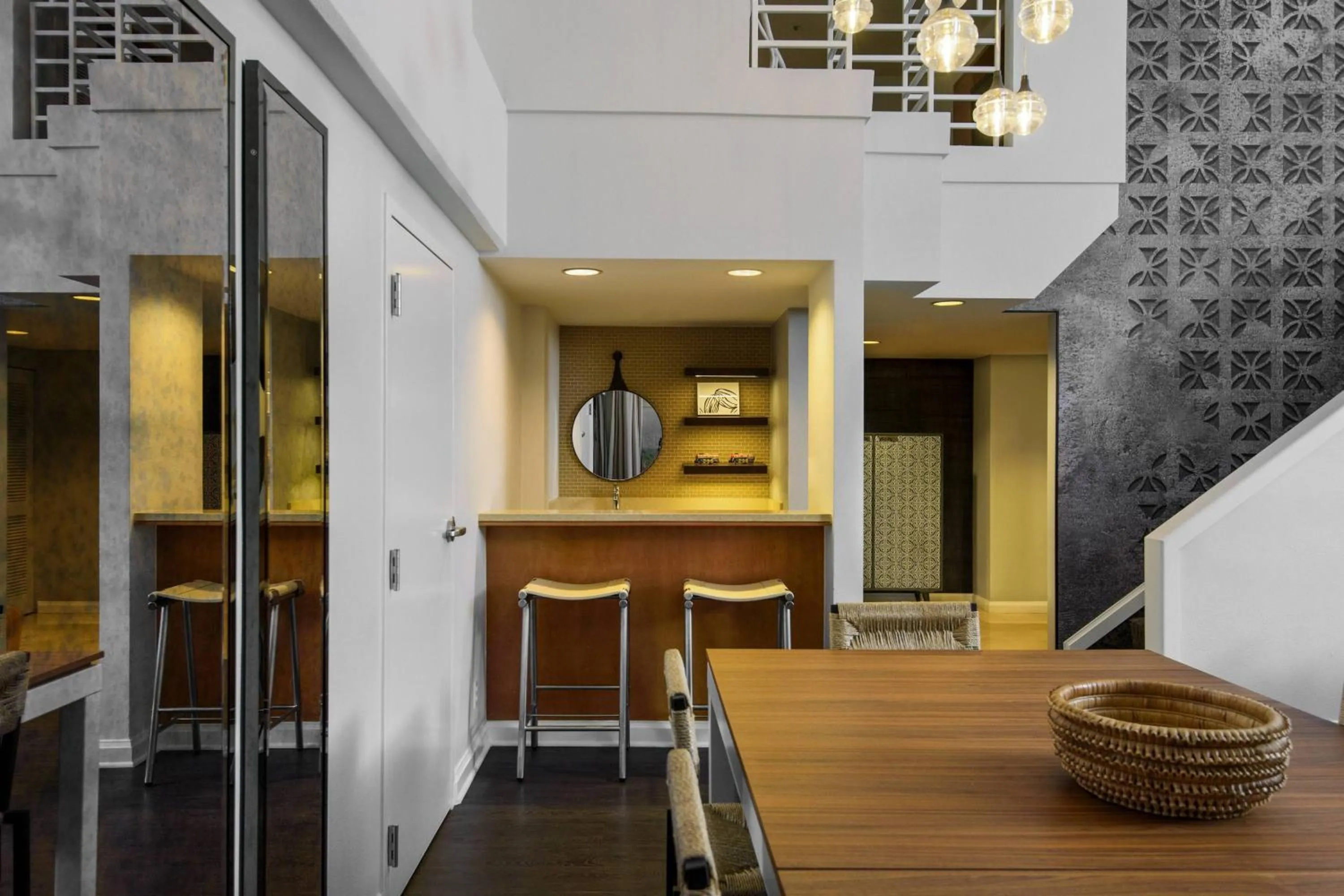 Bedroom in Renaissance Palm Springs Hotel