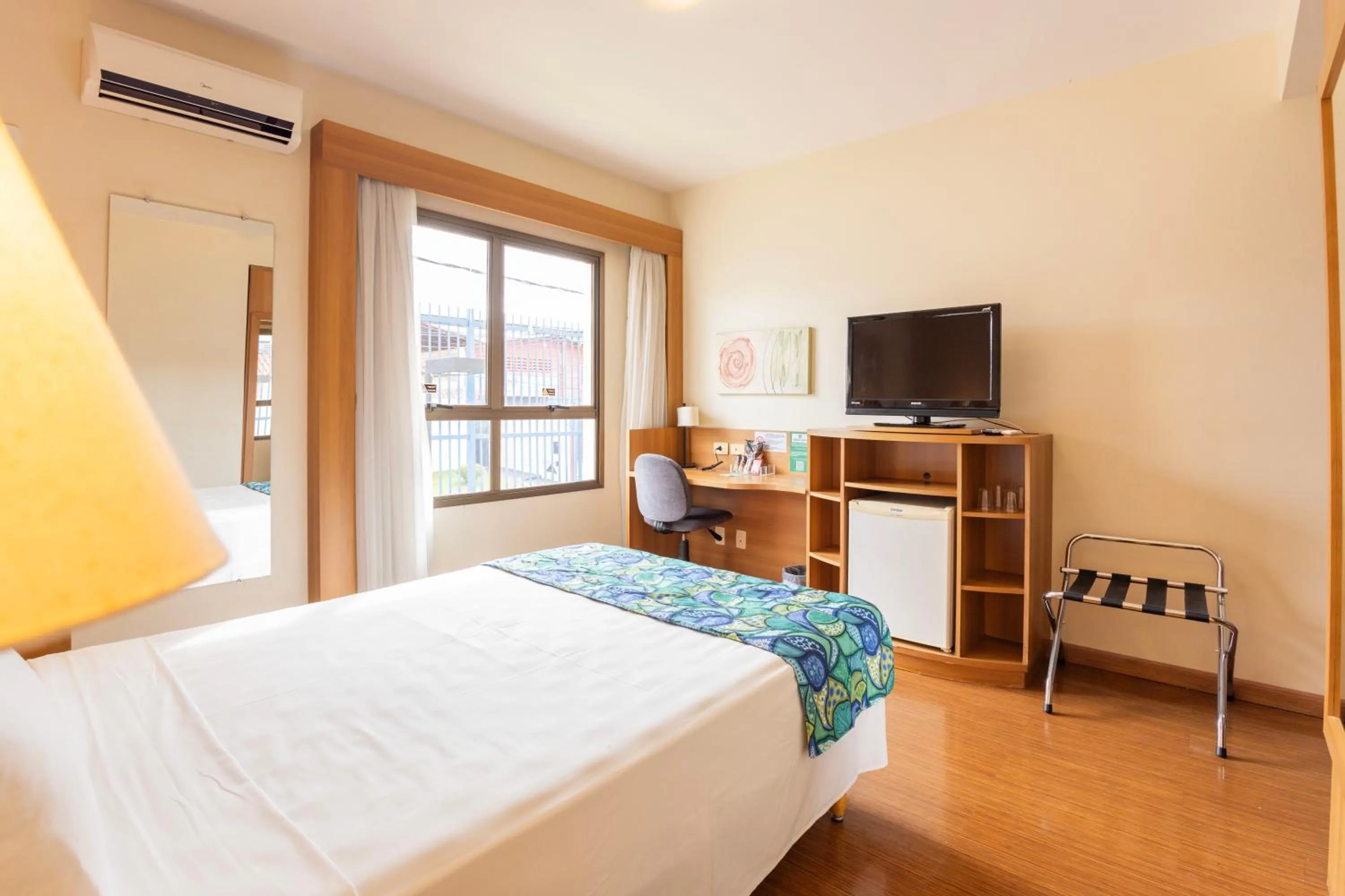 Bed in Hotel Golden Park Uberlandia By Nacional Inn