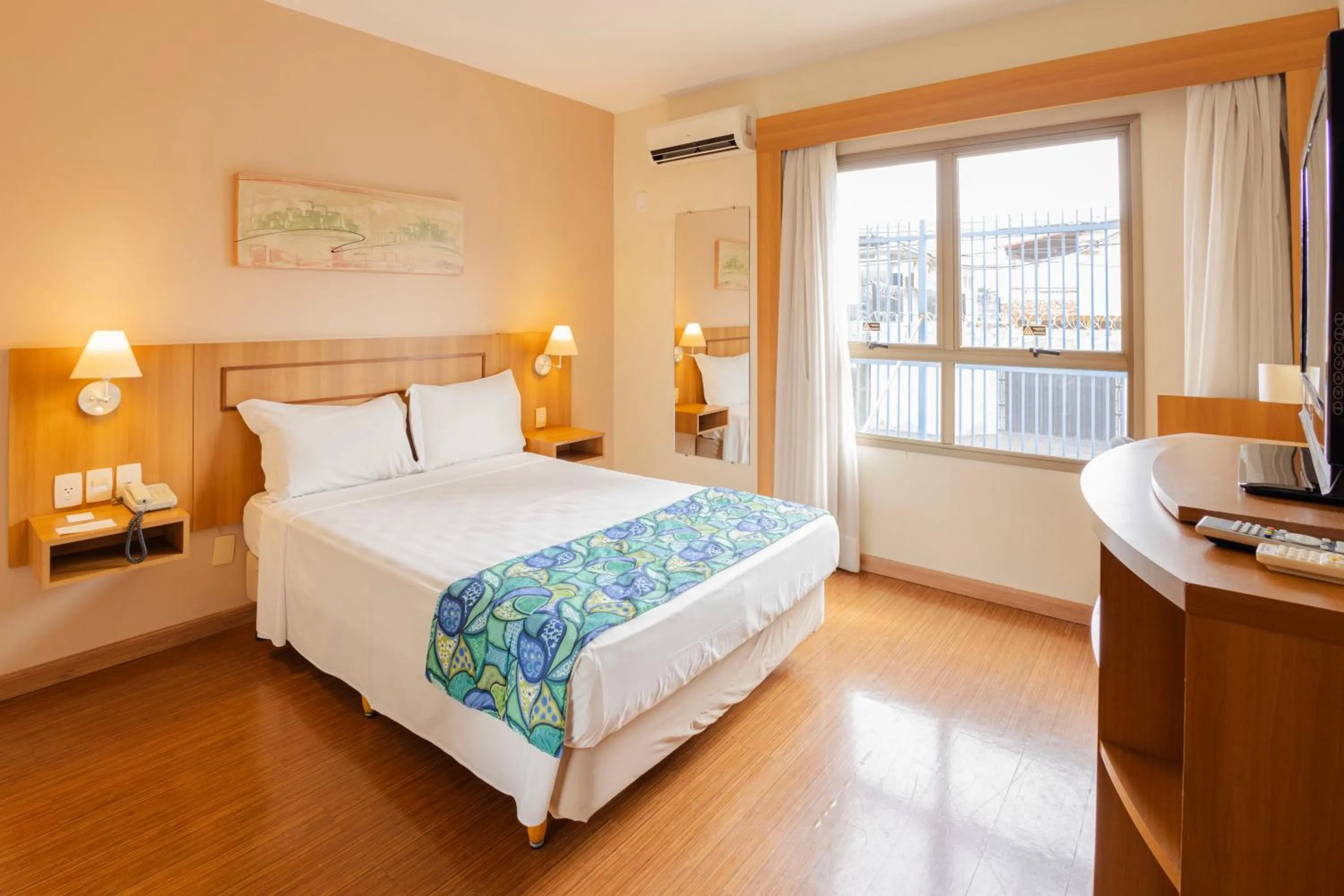 Bed in Hotel Golden Park Uberlandia By Nacional Inn