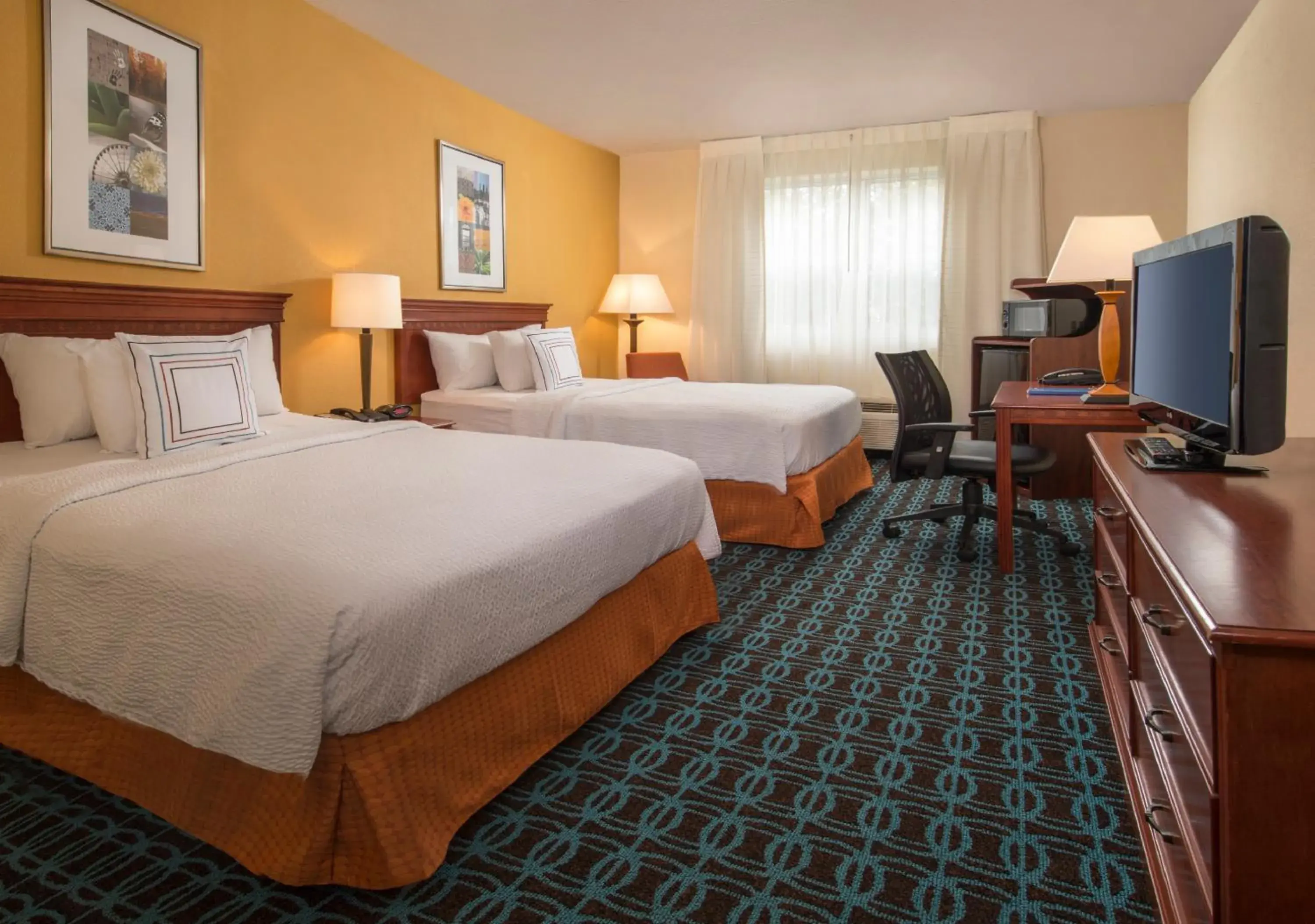 Standard Double Suite, 2 Double Beds, 1 Sofa Bed, Microwave/Mini Fridge, Living Space in Fairfield Inn & Suites by Marriott Williamsburg Standard Double Suite, 2 Double Beds, 1 Sofa Bed, Microwave/Mini Fridge, Living Space in Fairfield Inn & Suites by Marriott Williamsburg