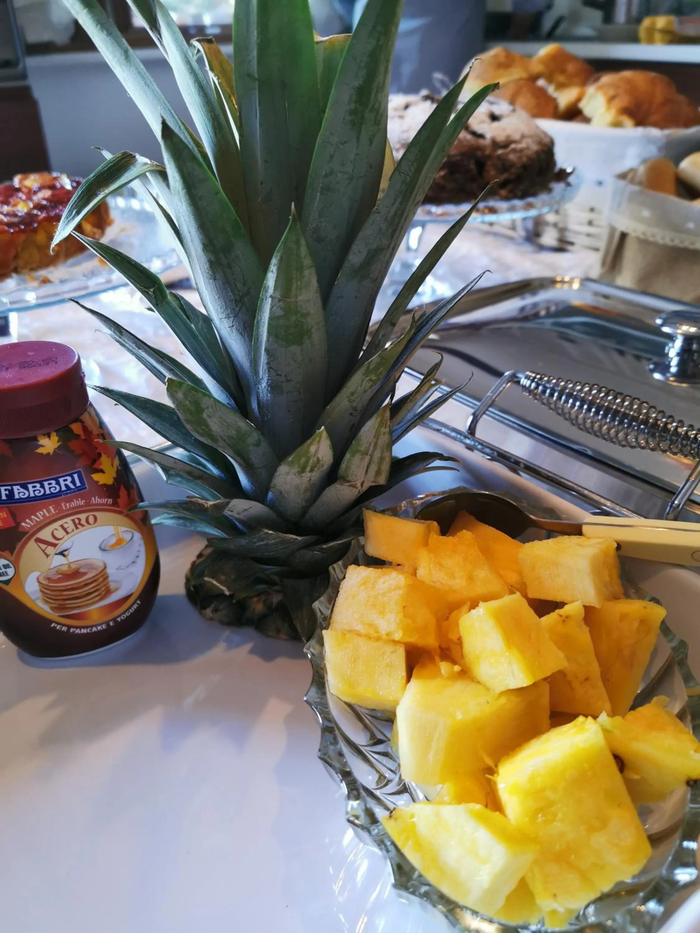 Food and drinks in B&B Casazze Dream