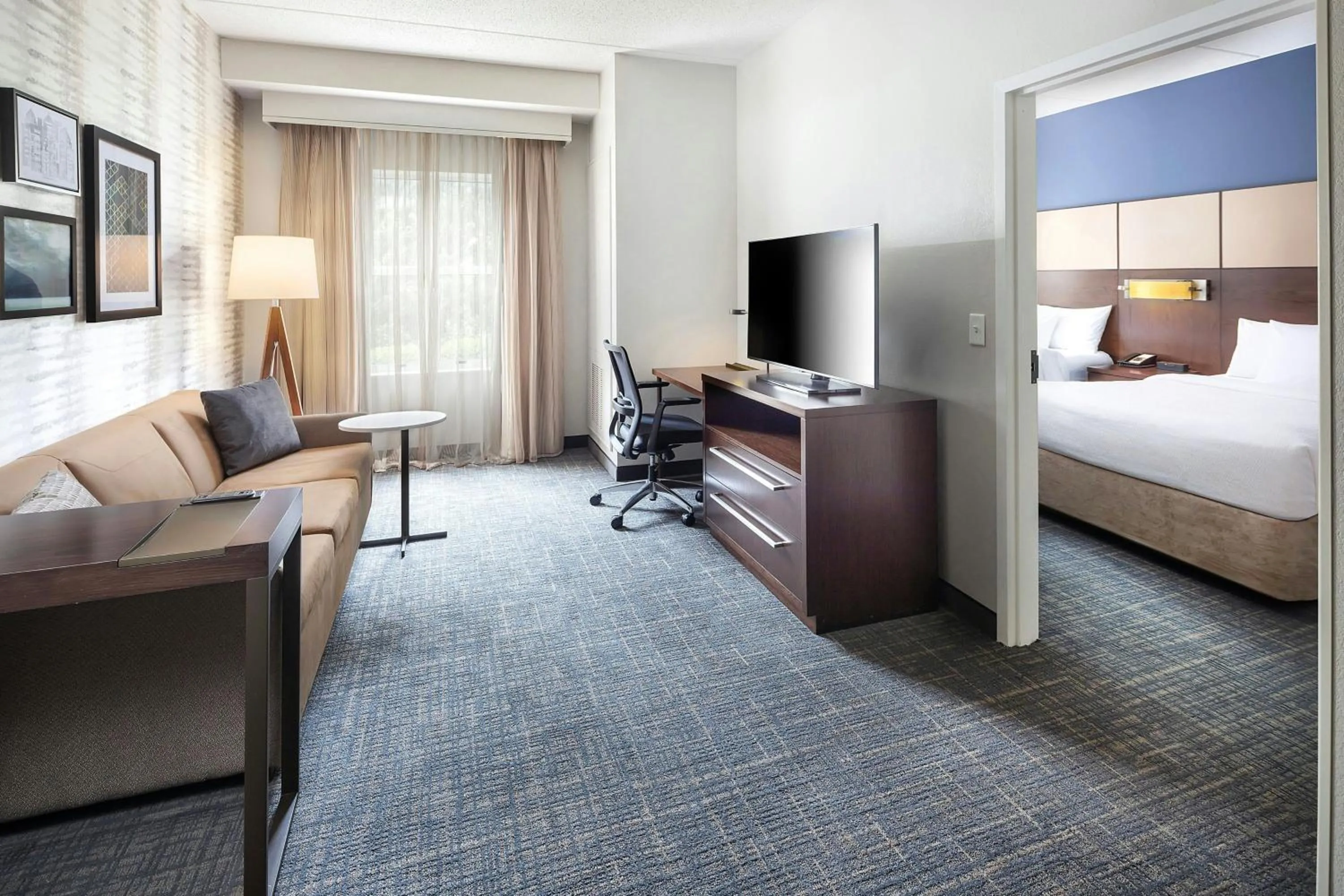 Bedroom, Bed in Residence Inn Rochester Henrietta