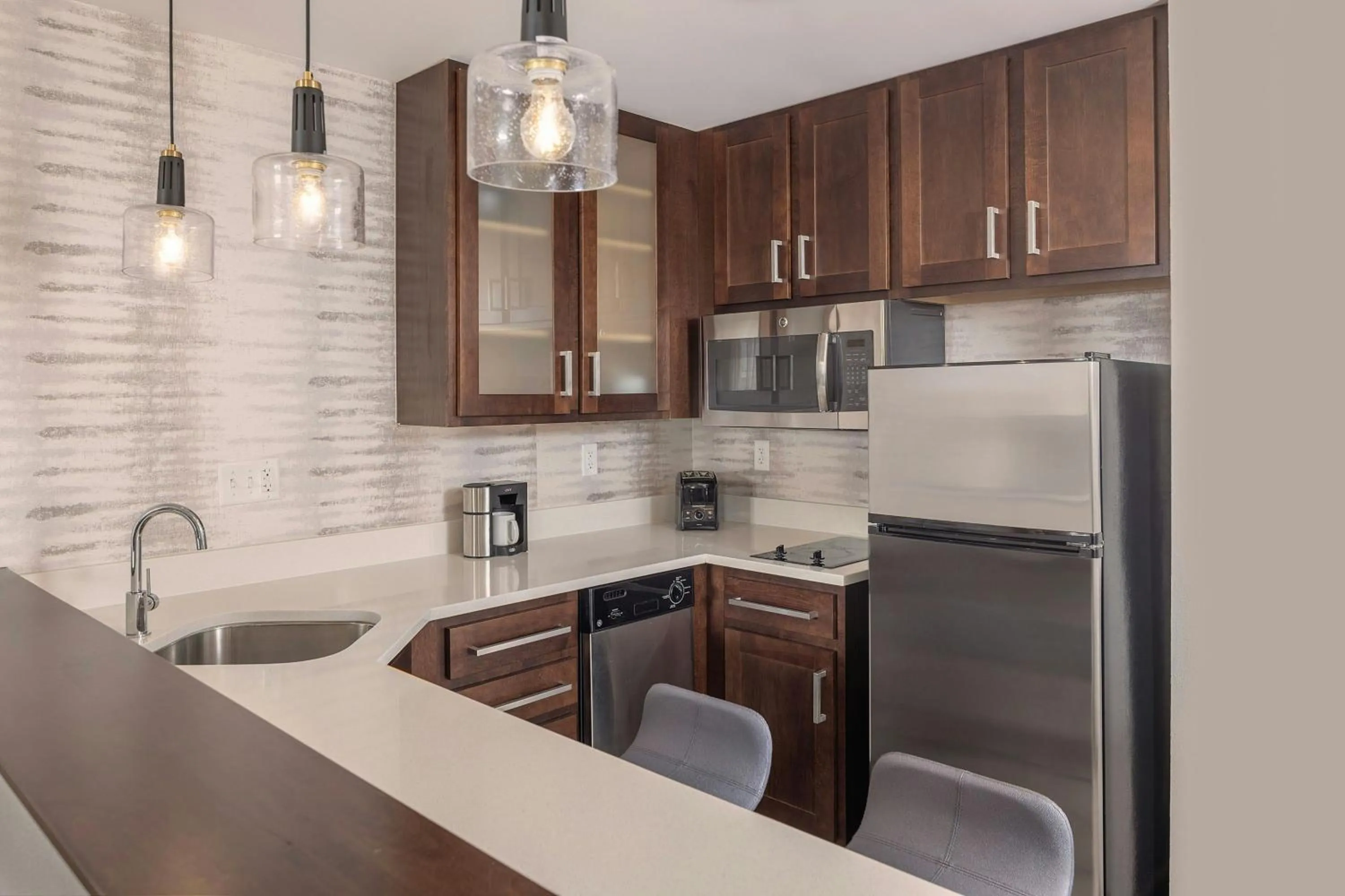 Kitchen or kitchenette in Residence Inn Rochester Henrietta