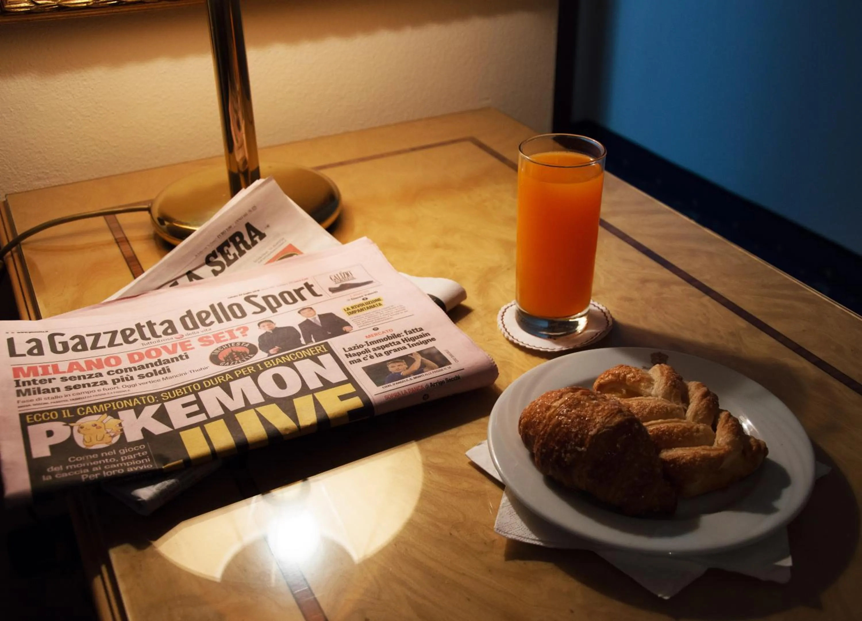 Food close-up in Hotel Visconti