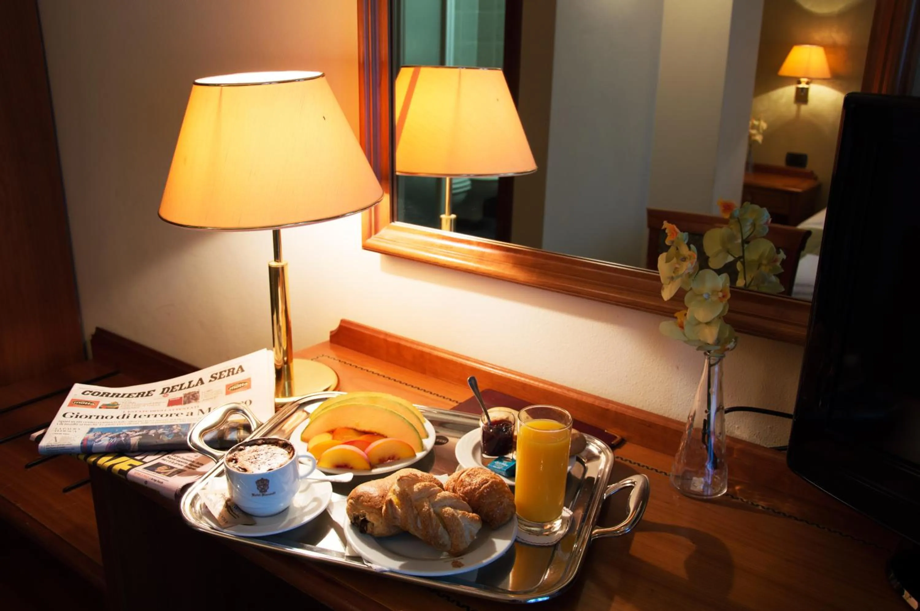 Food in Hotel Visconti