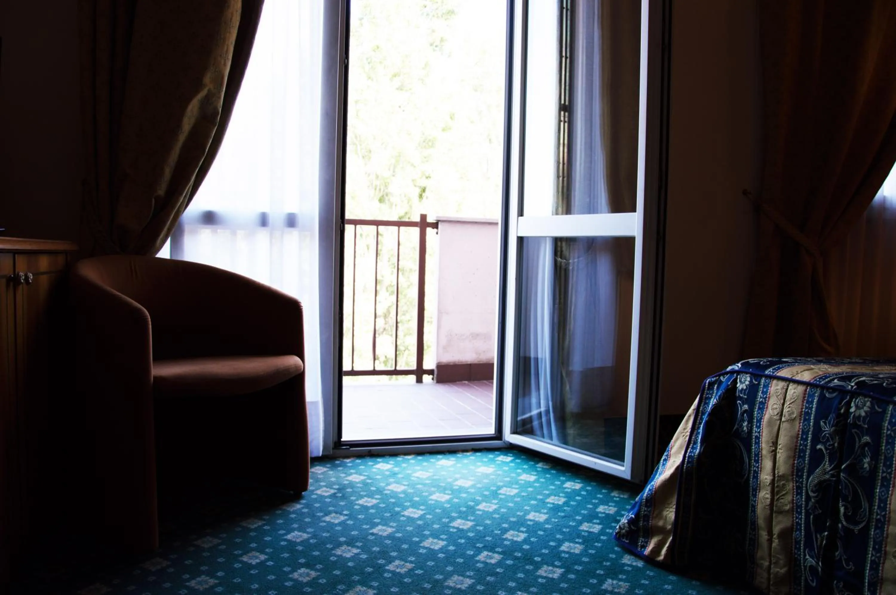 Balcony/Terrace in Hotel Visconti