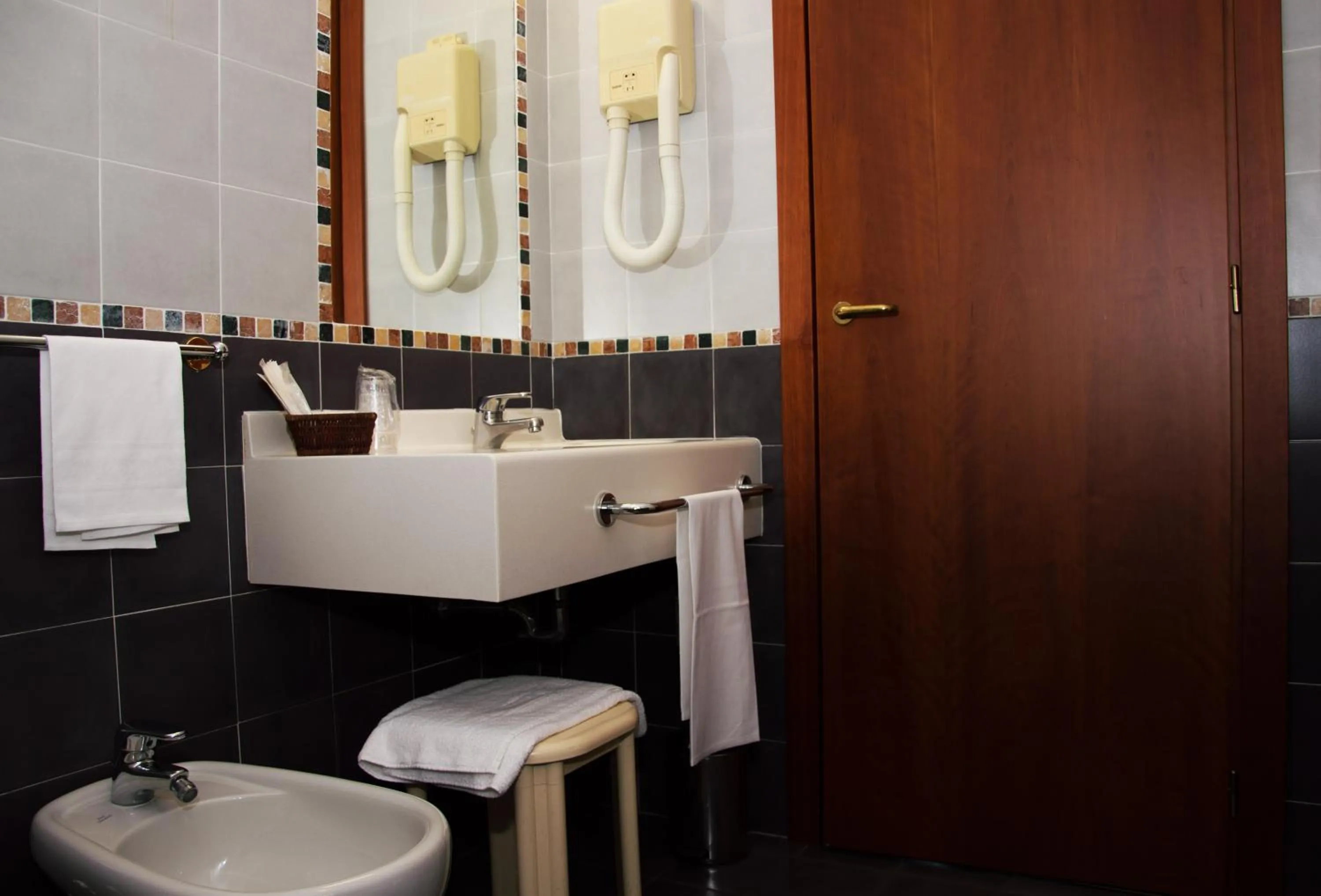 Bathroom in Hotel Visconti