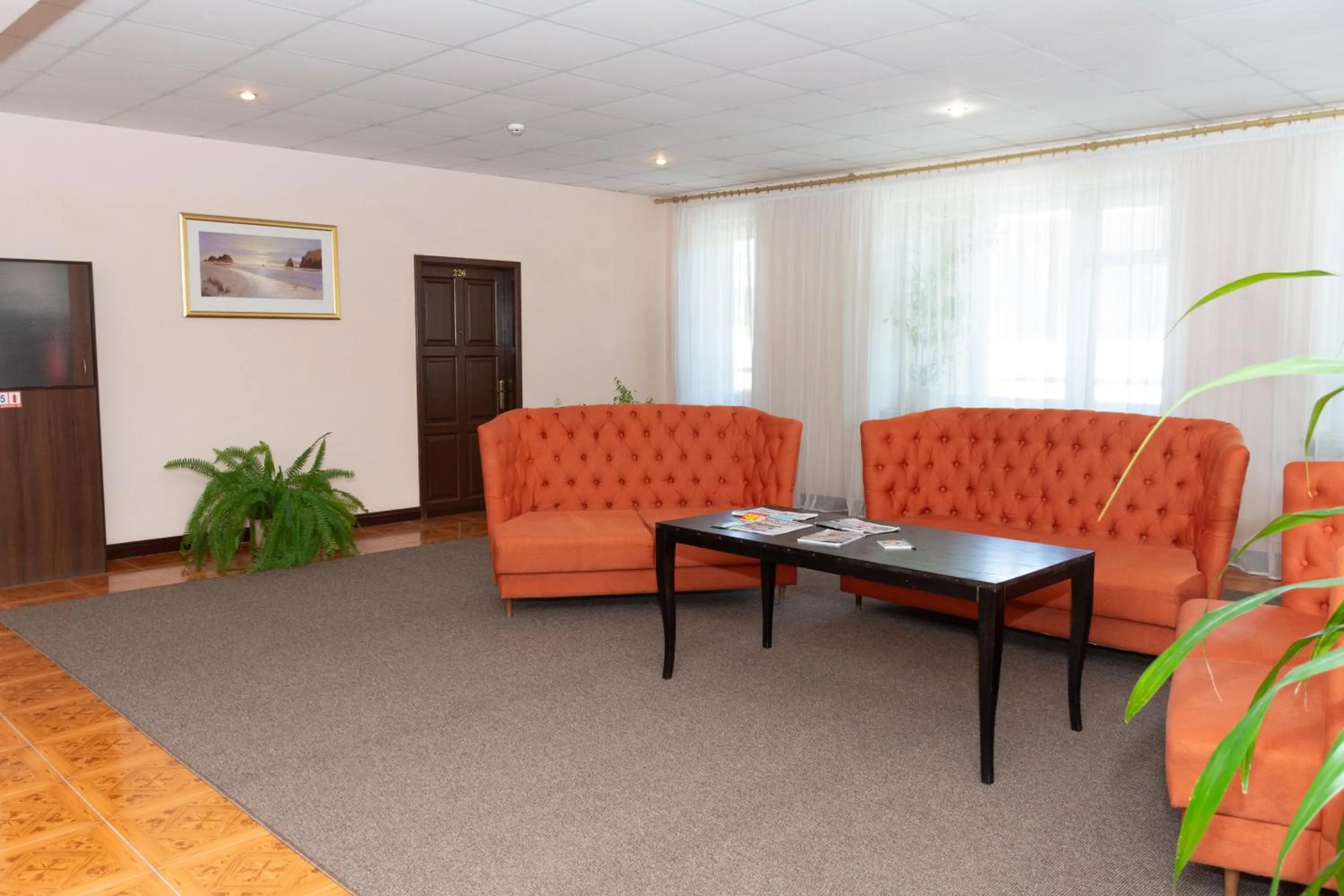 Seating area in Kremin Hotel