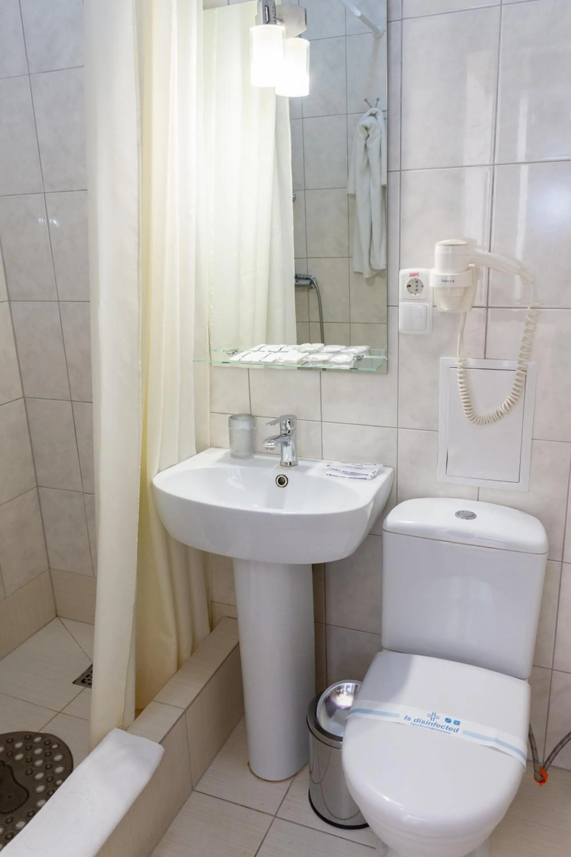 Shower in Kremin Hotel