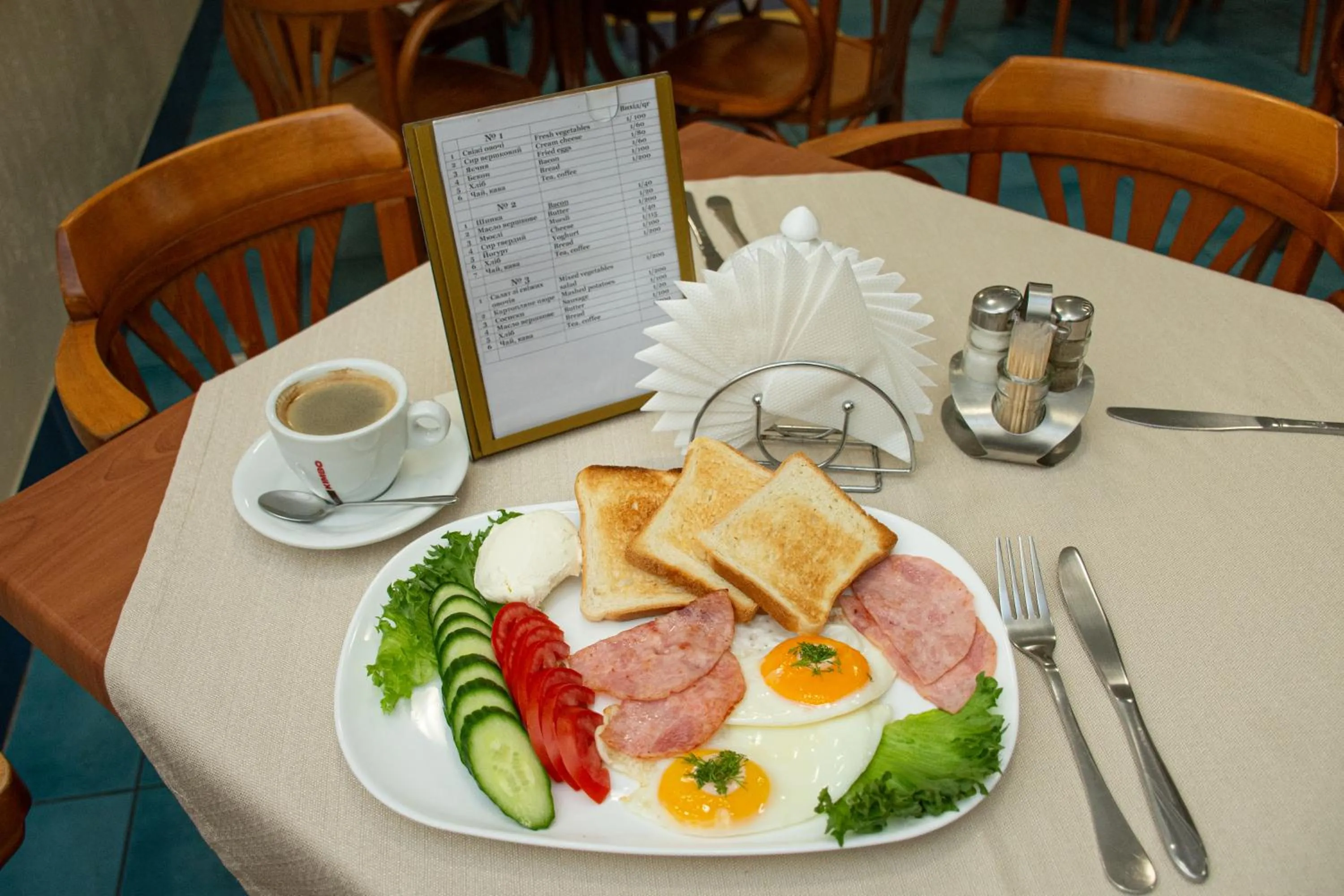 Breakfast in Kremin Hotel