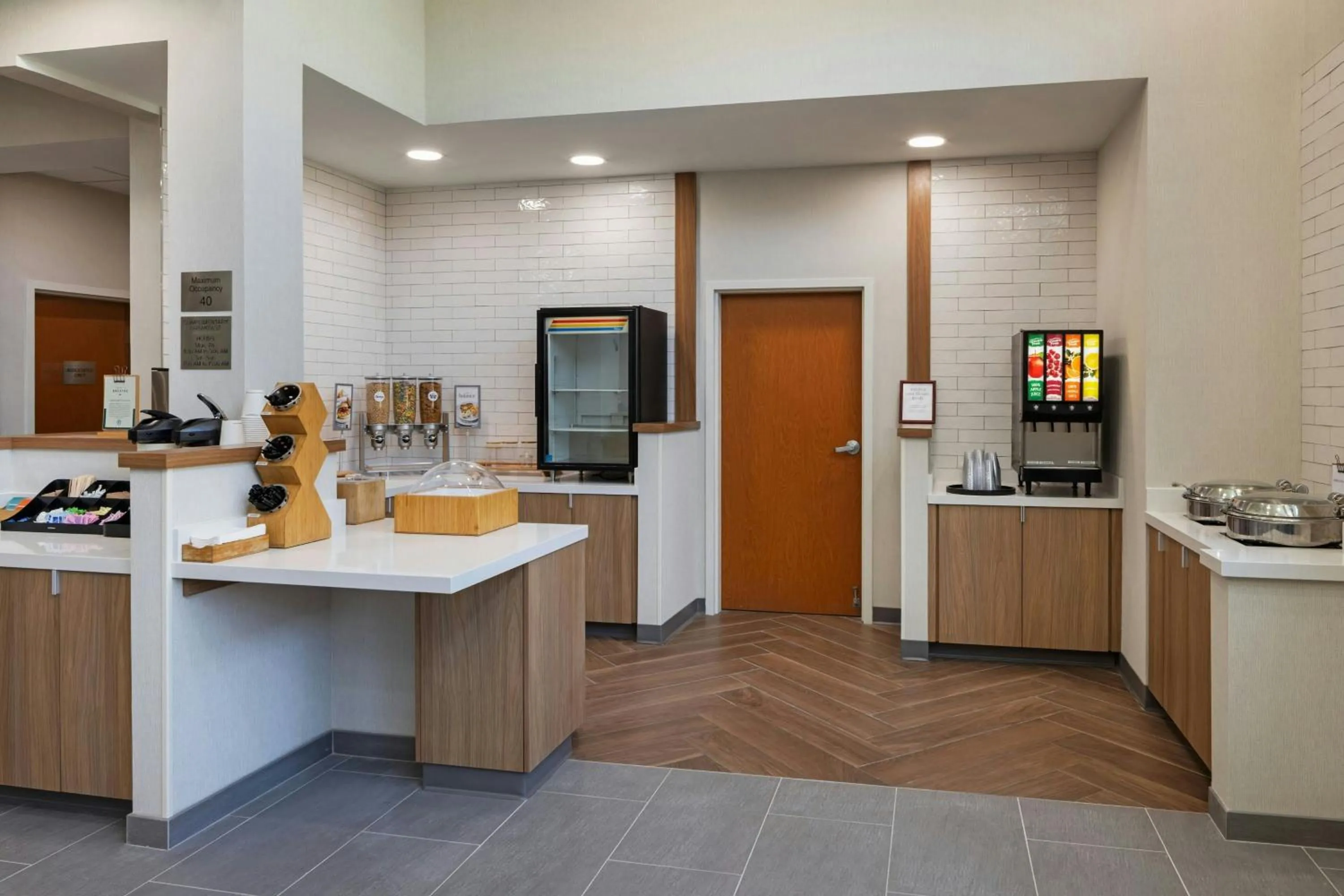 Breakfast in Fairfield Inn Sacramento Cal Expo