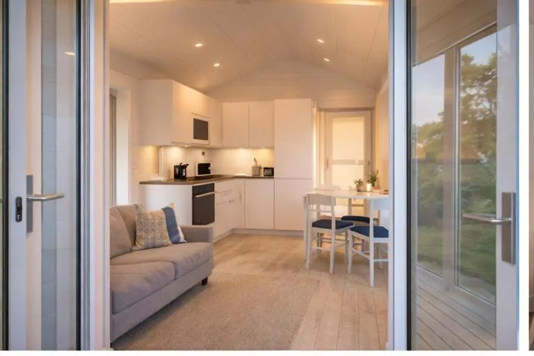 Living room in Evedals Camping Växjö