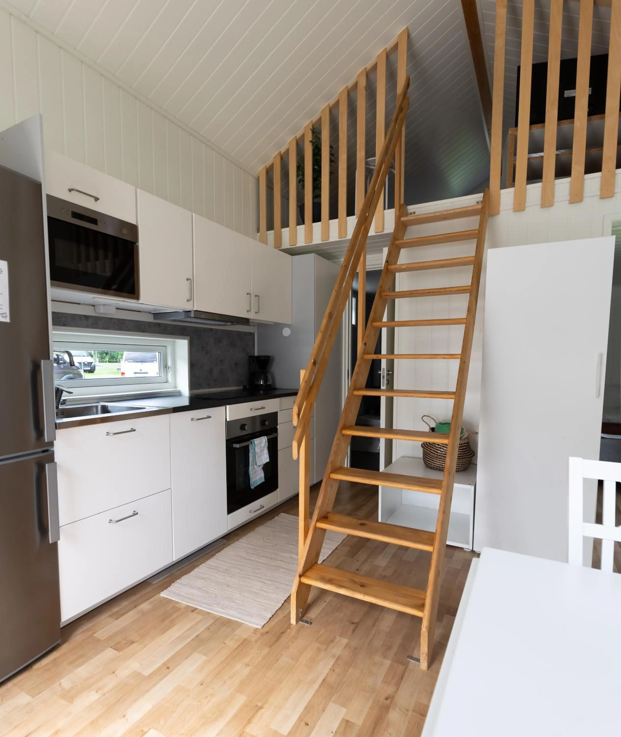 kitchen in Evedals Camping Växjö