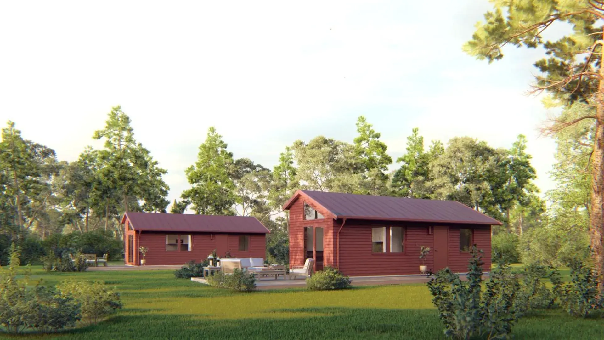 Bungalow with Patio in Evedals Camping Växjö Bungalow with Patio in Evedals Camping Växjö