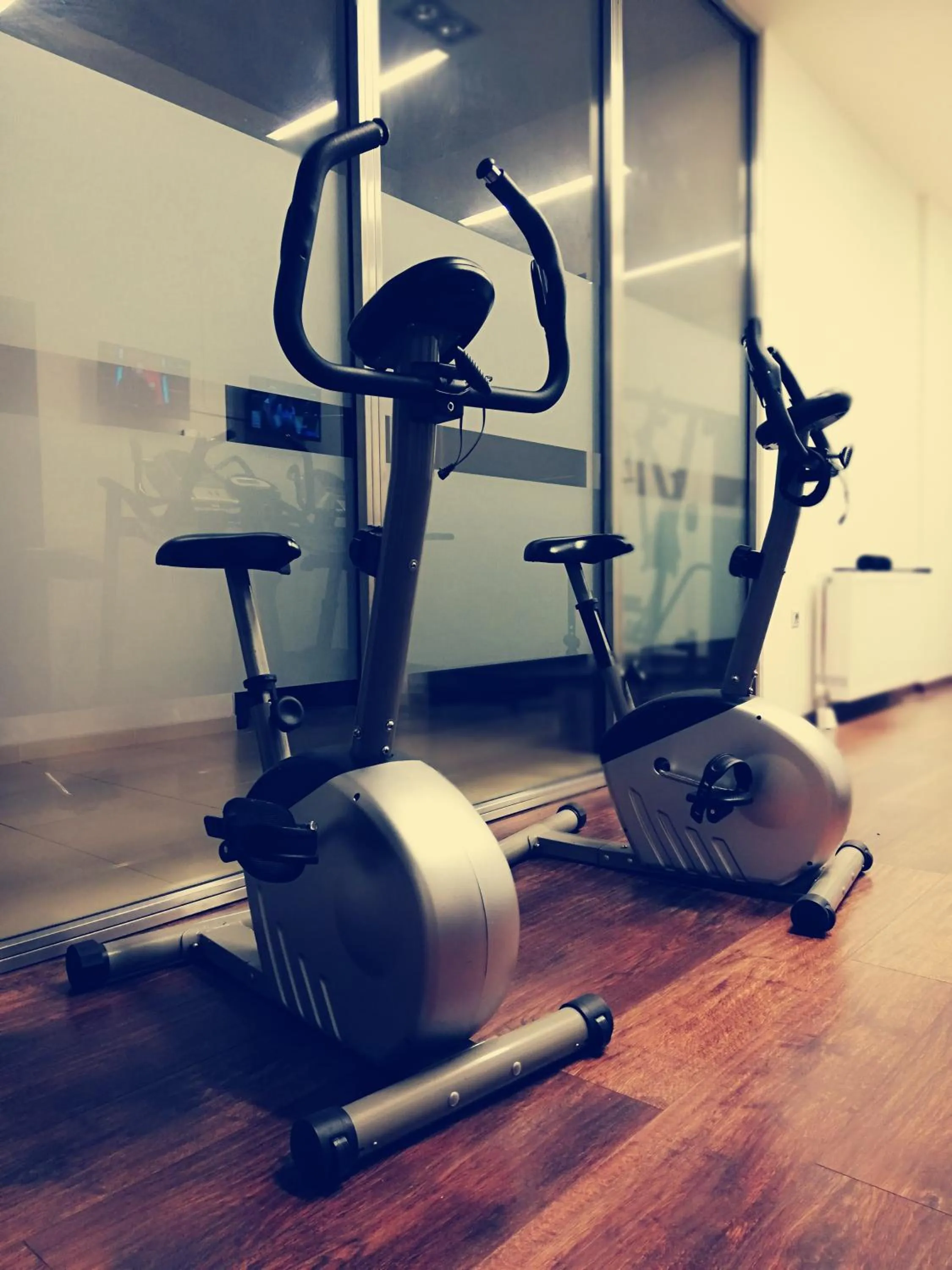 Fitness centre/facilities in Nymfes Hotel