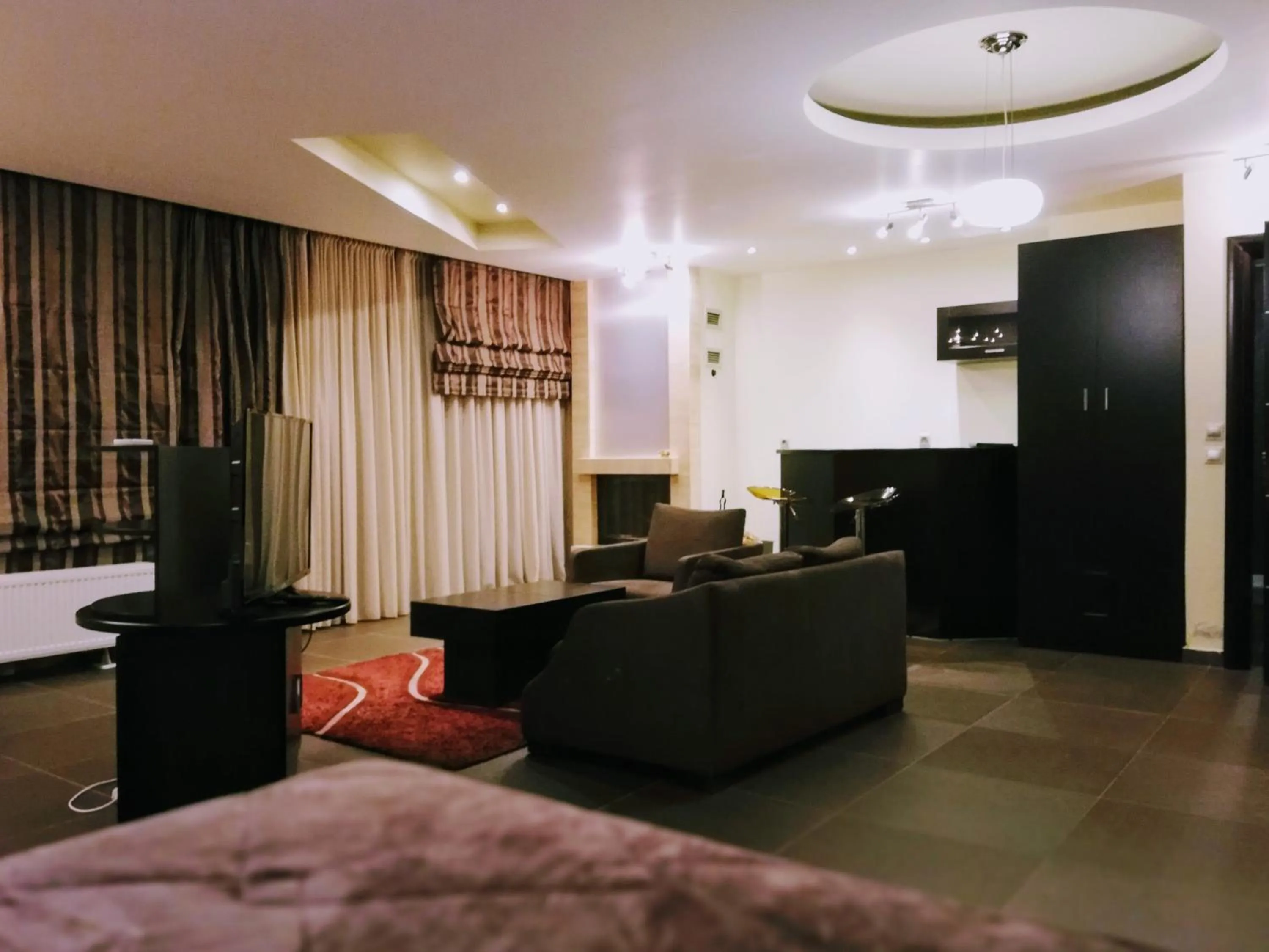 Bedroom in Nymfes Hotel