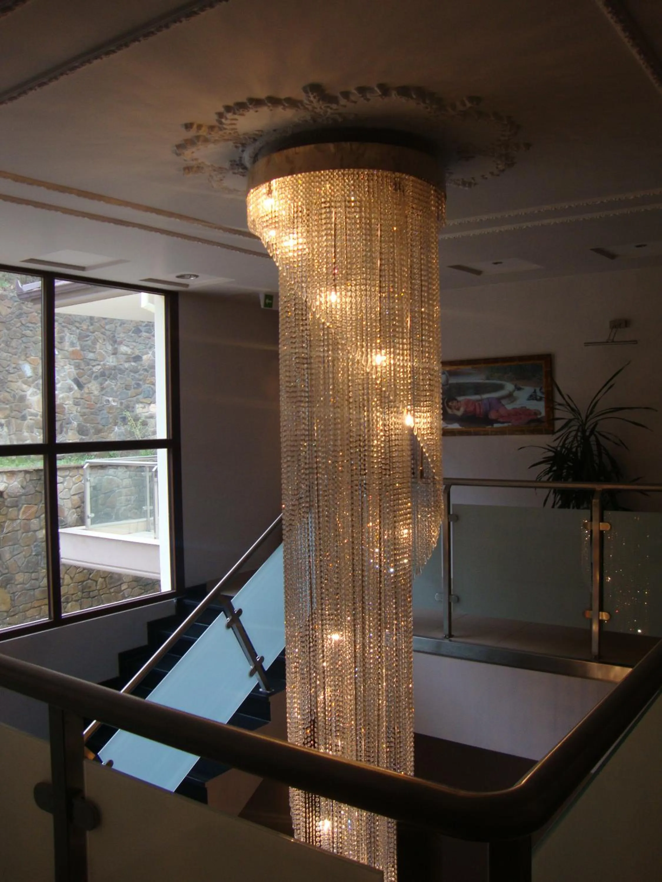 Decorative detail in Nymfes Hotel